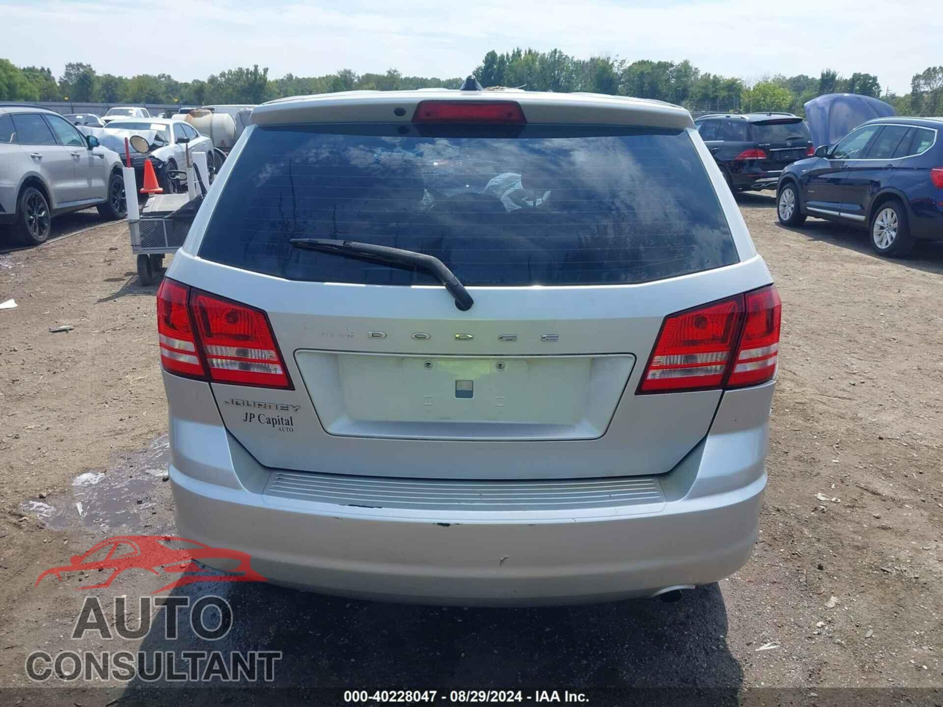 DODGE JOURNEY 2012 - 3C4PDCAB5CT290196