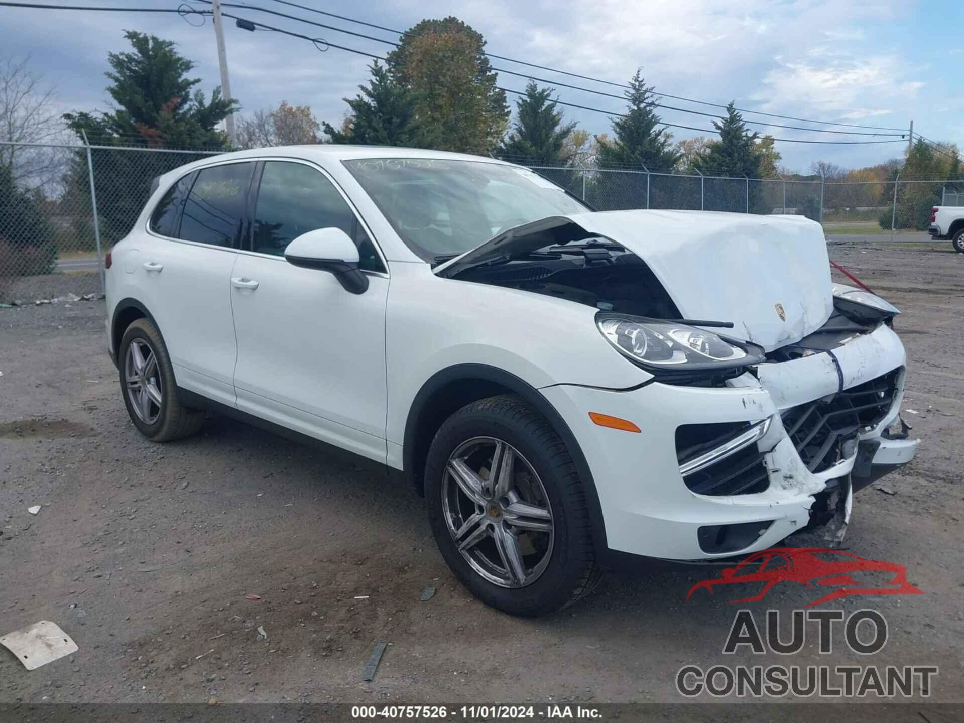 PORSCHE CAYENNE 2016 - WP1AA2A22GLA03986