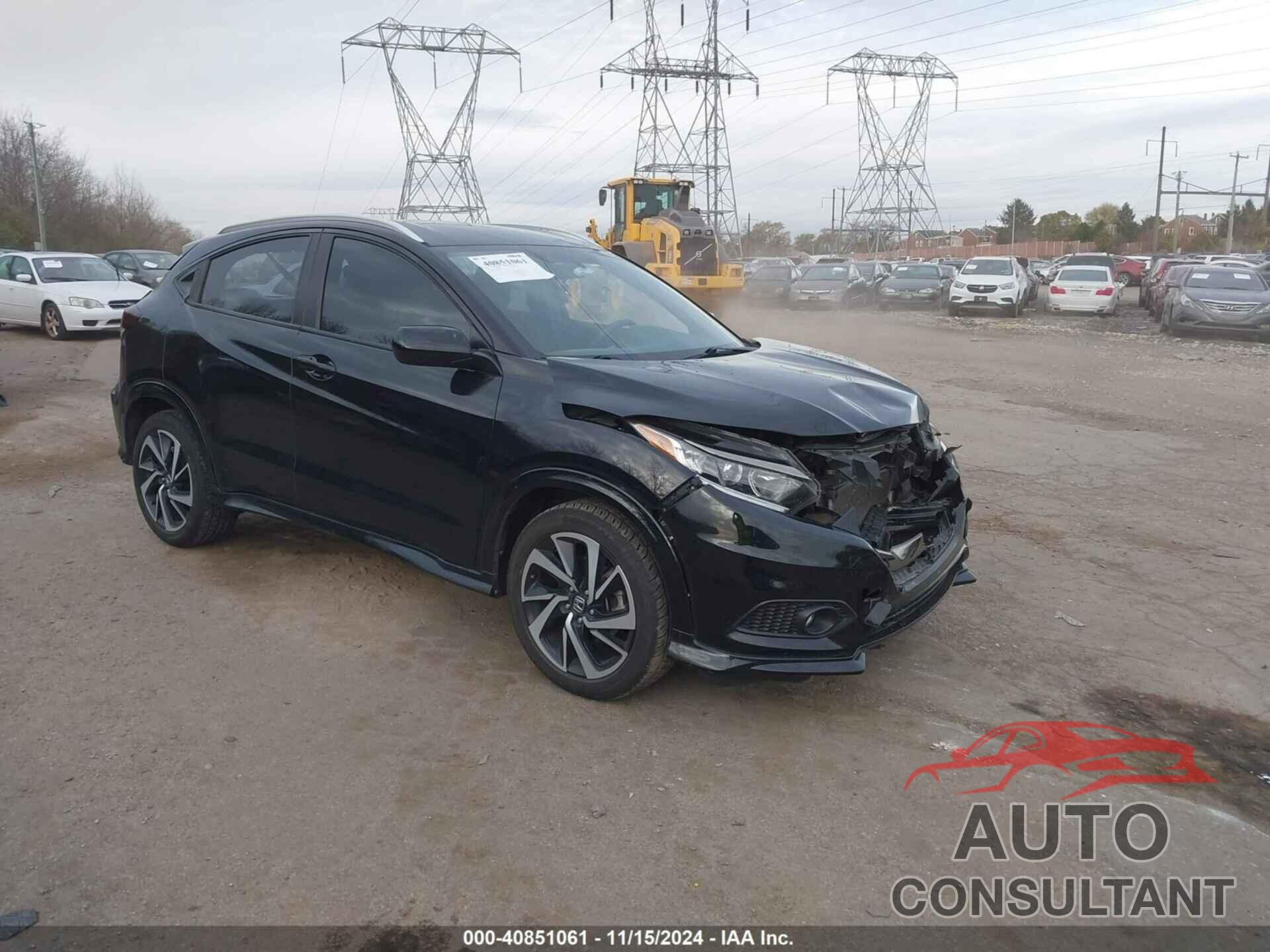 HONDA HR-V 2019 - 3CZRU6H12KG712627