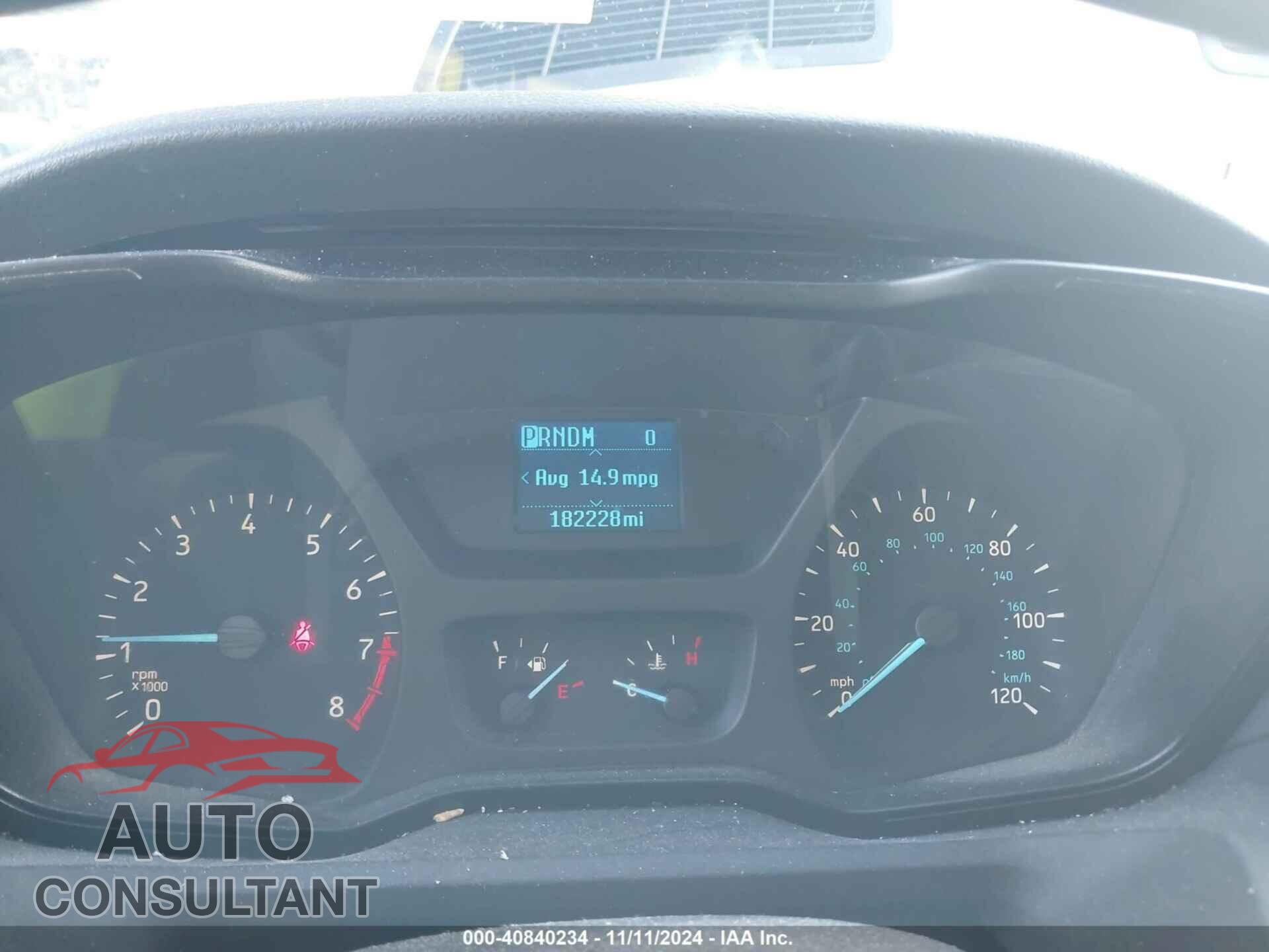 FORD TRANSIT-150 2016 - 1FTYE1YM9GKA31845