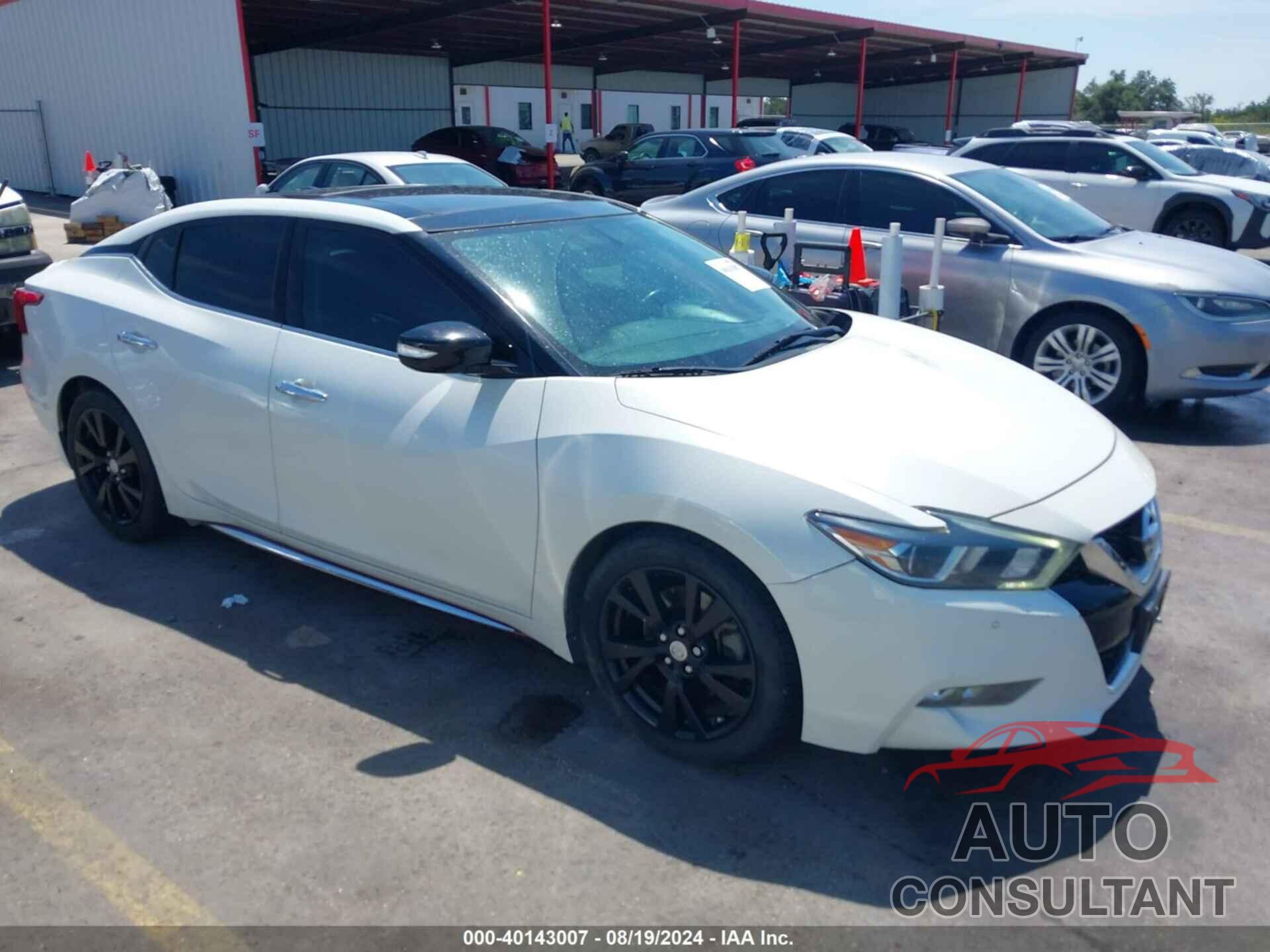 NISSAN MAXIMA 2016 - 1N4AA6AP9GC425621