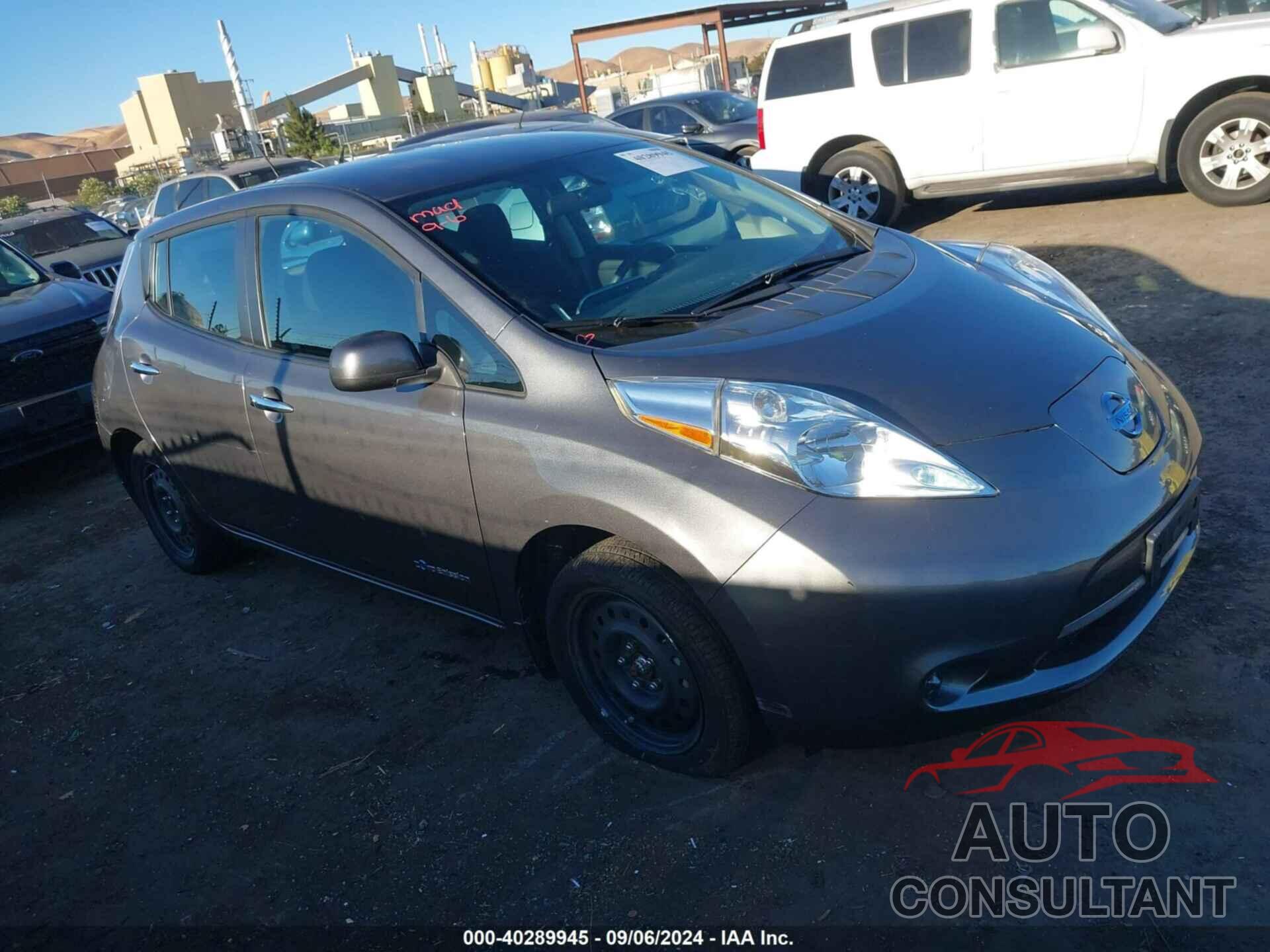 NISSAN LEAF 2016 - 1N4BZ0CPXGC313675