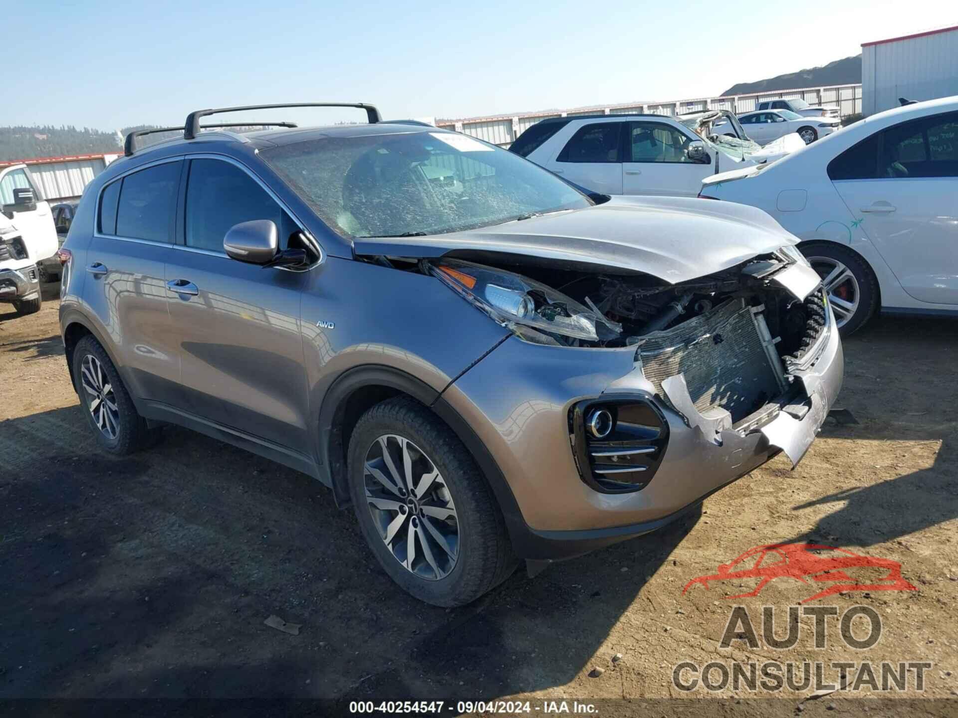 KIA SPORTAGE 2017 - KNDPNCAC5H7251870