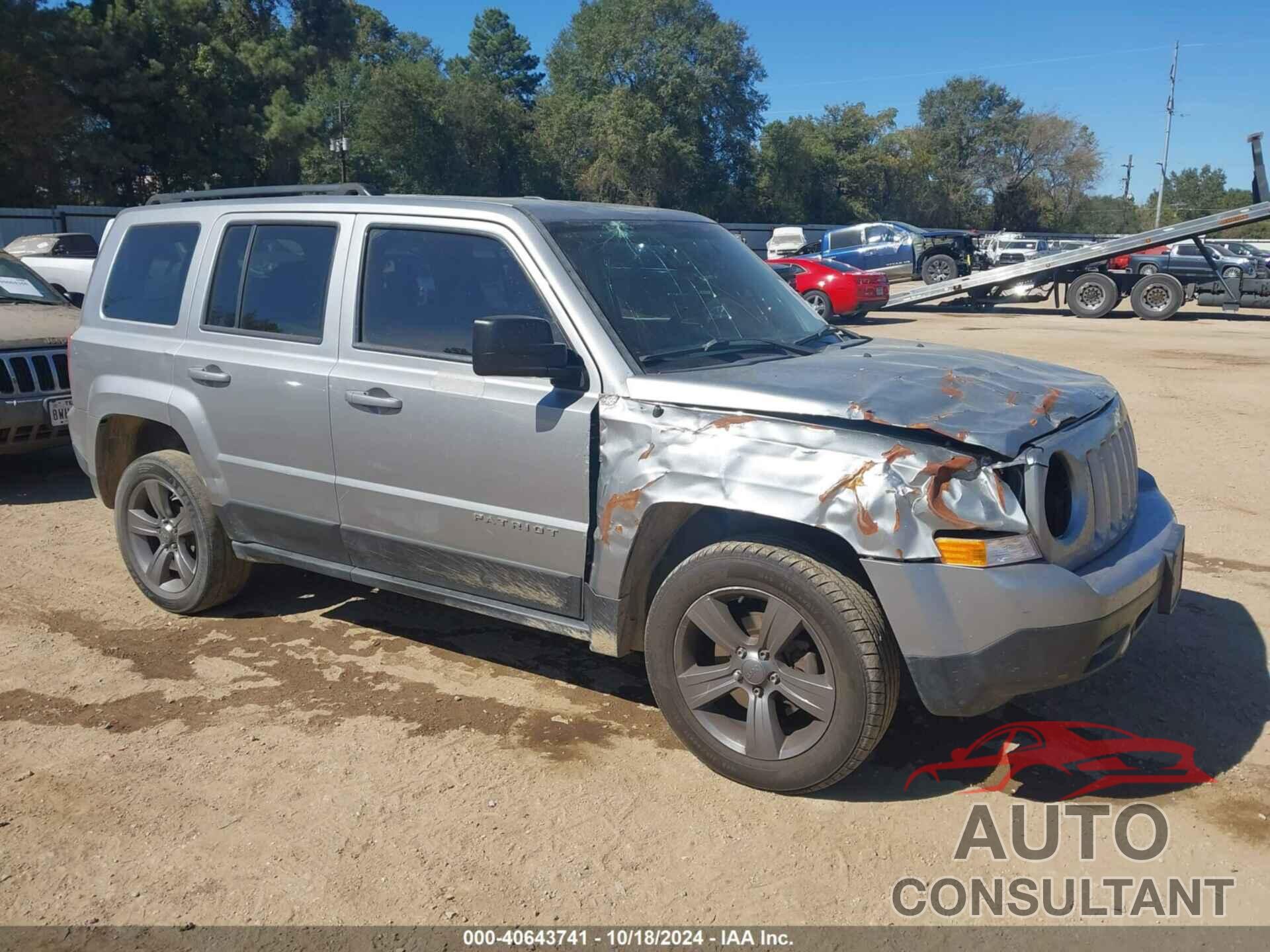 JEEP PATRIOT 2014 - 1C4NJPFA4ED864576