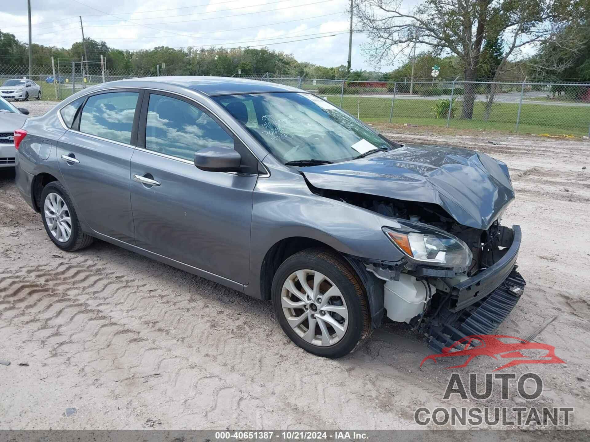 NISSAN SENTRA 2019 - 3N1AB7AP6KY314377