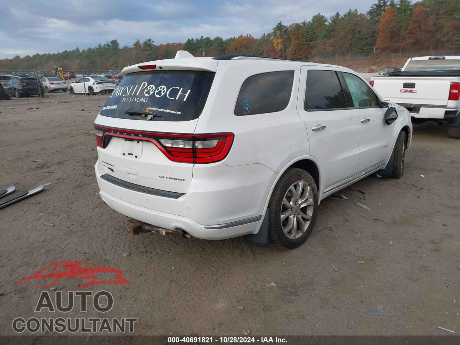 DODGE DURANGO 2017 - 1C4RDJEG2HC675057