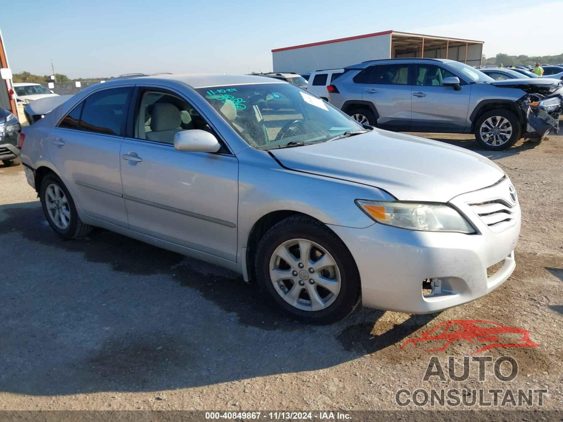 TOYOTA CAMRY 2011 - 4T4BF3EK4BR195004