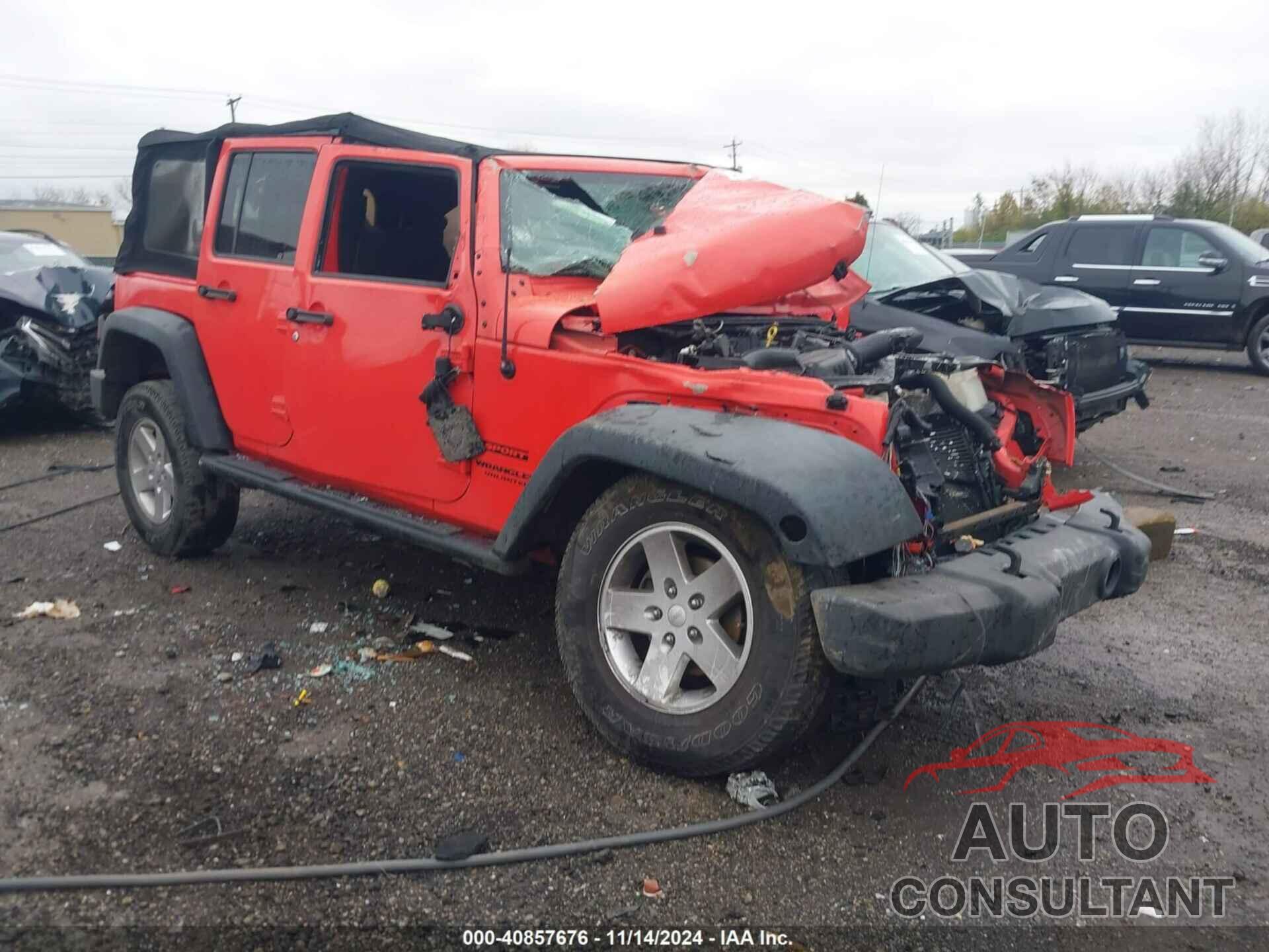 JEEP WRANGLER UNLIMITED 2013 - 1C4BJWDG9DL605915
