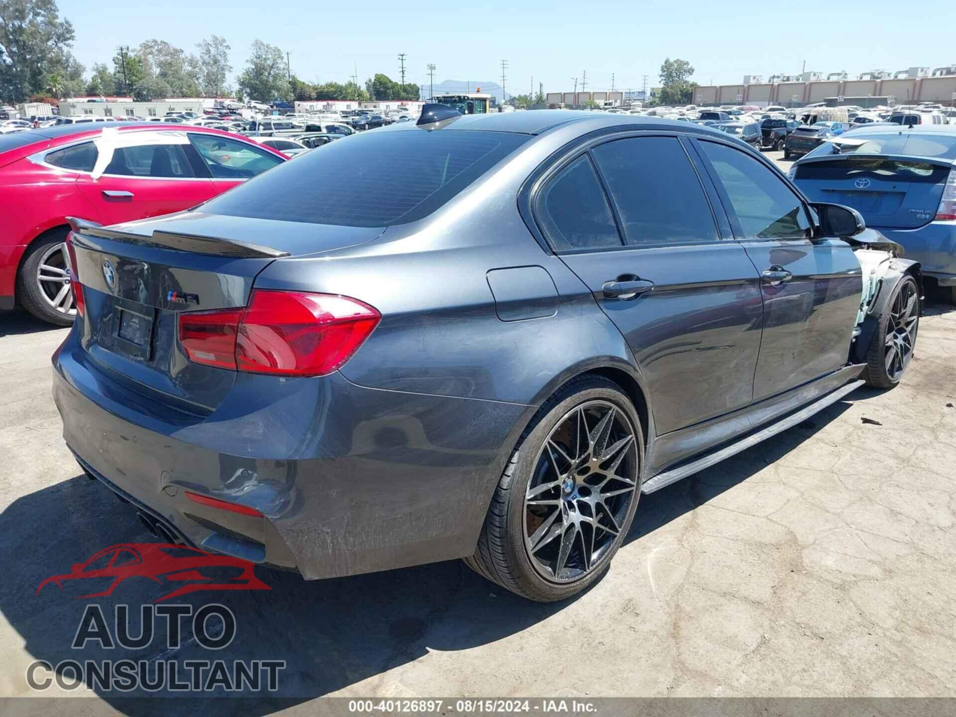 BMW M3 2017 - WBS8M9C58H5G84583