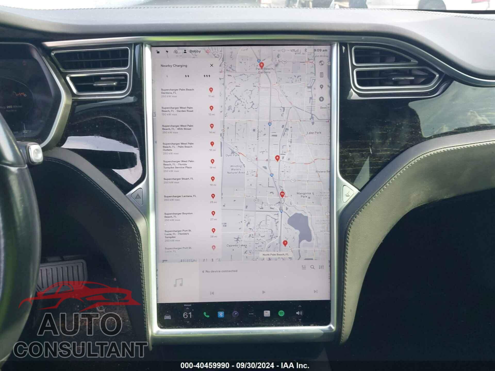 TESLA MODEL S 2017 - 5YJSA1E18HF203213