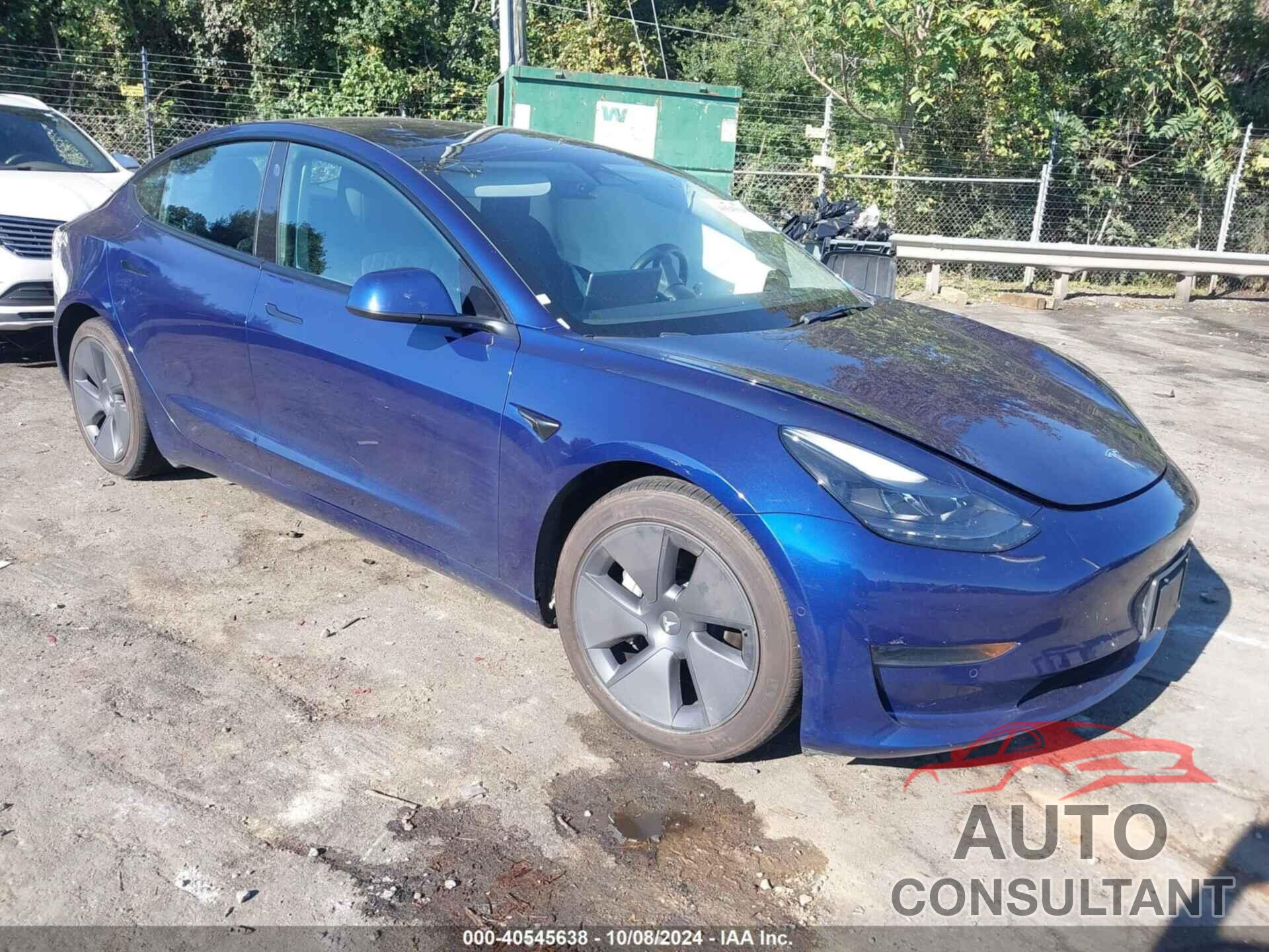 TESLA MODEL 3 2022 - 5YJ3E1EA4NF368860