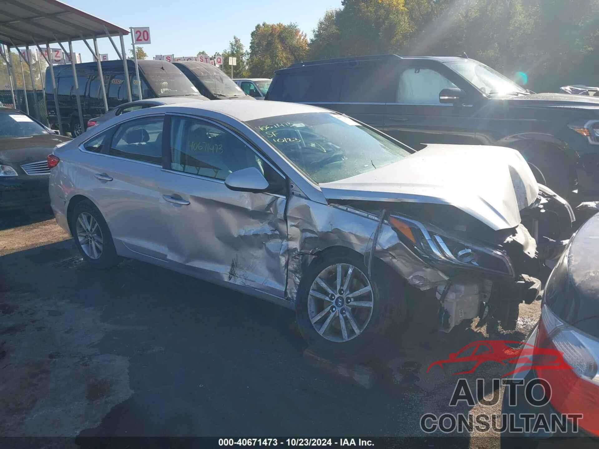 HYUNDAI SONATA 2016 - 5NPE24AF6GH408025