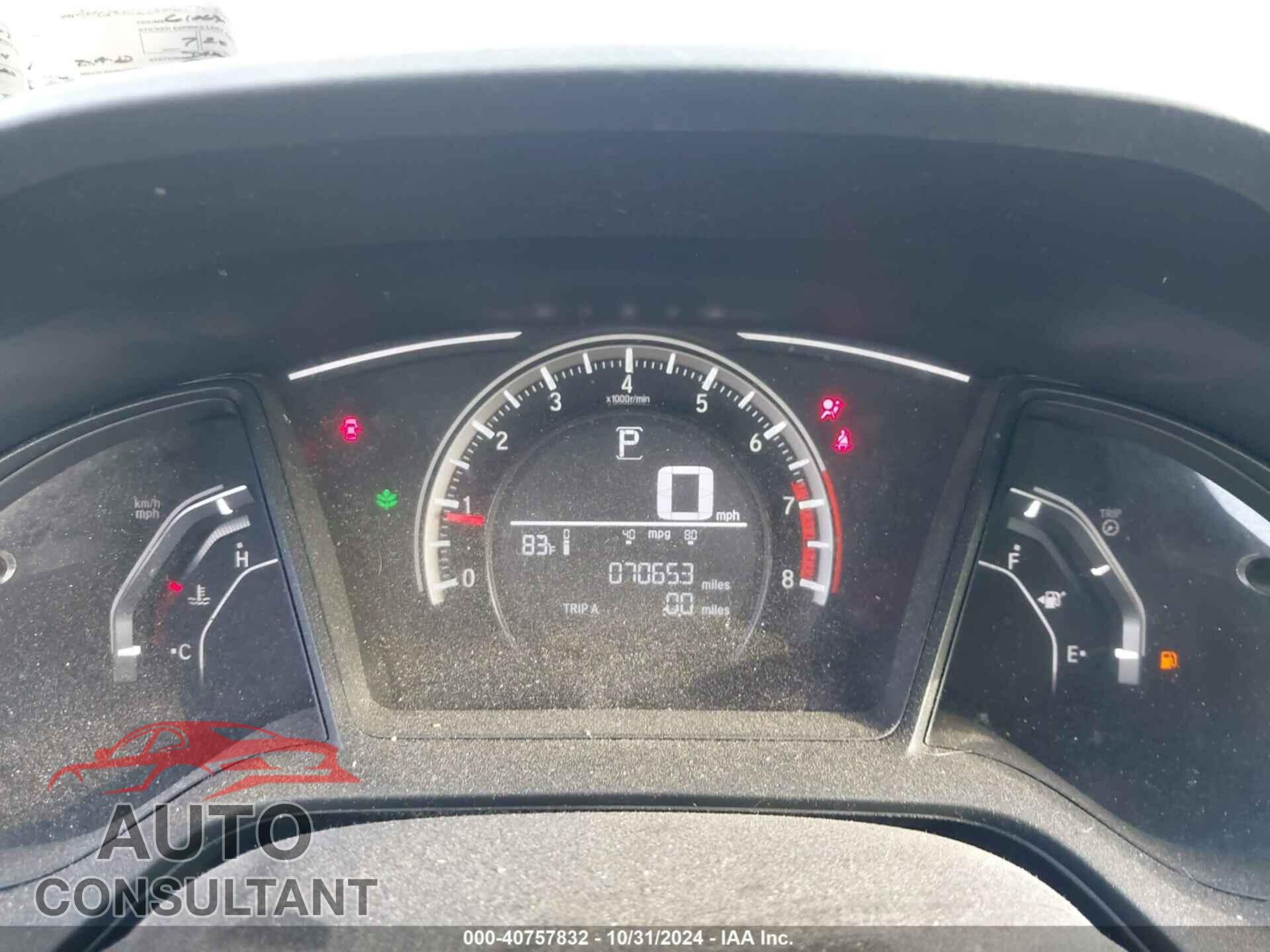 HONDA CIVIC 2017 - 2HGFC2F53HH576366