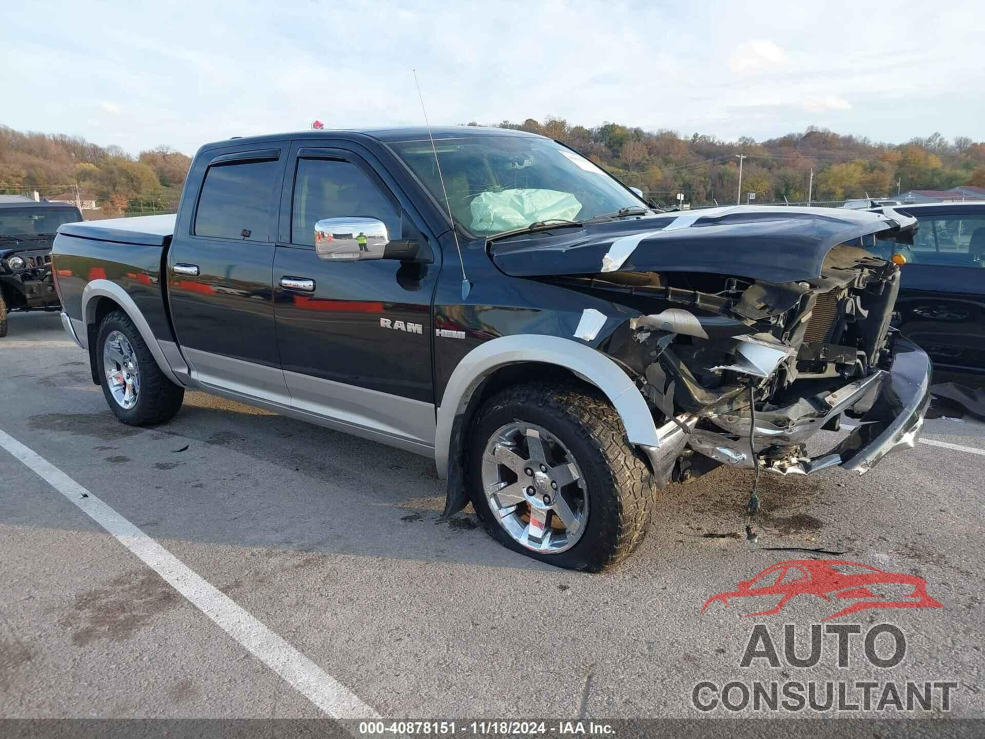 DODGE RAM 1500 2009 - 1D3HV13T79J528603