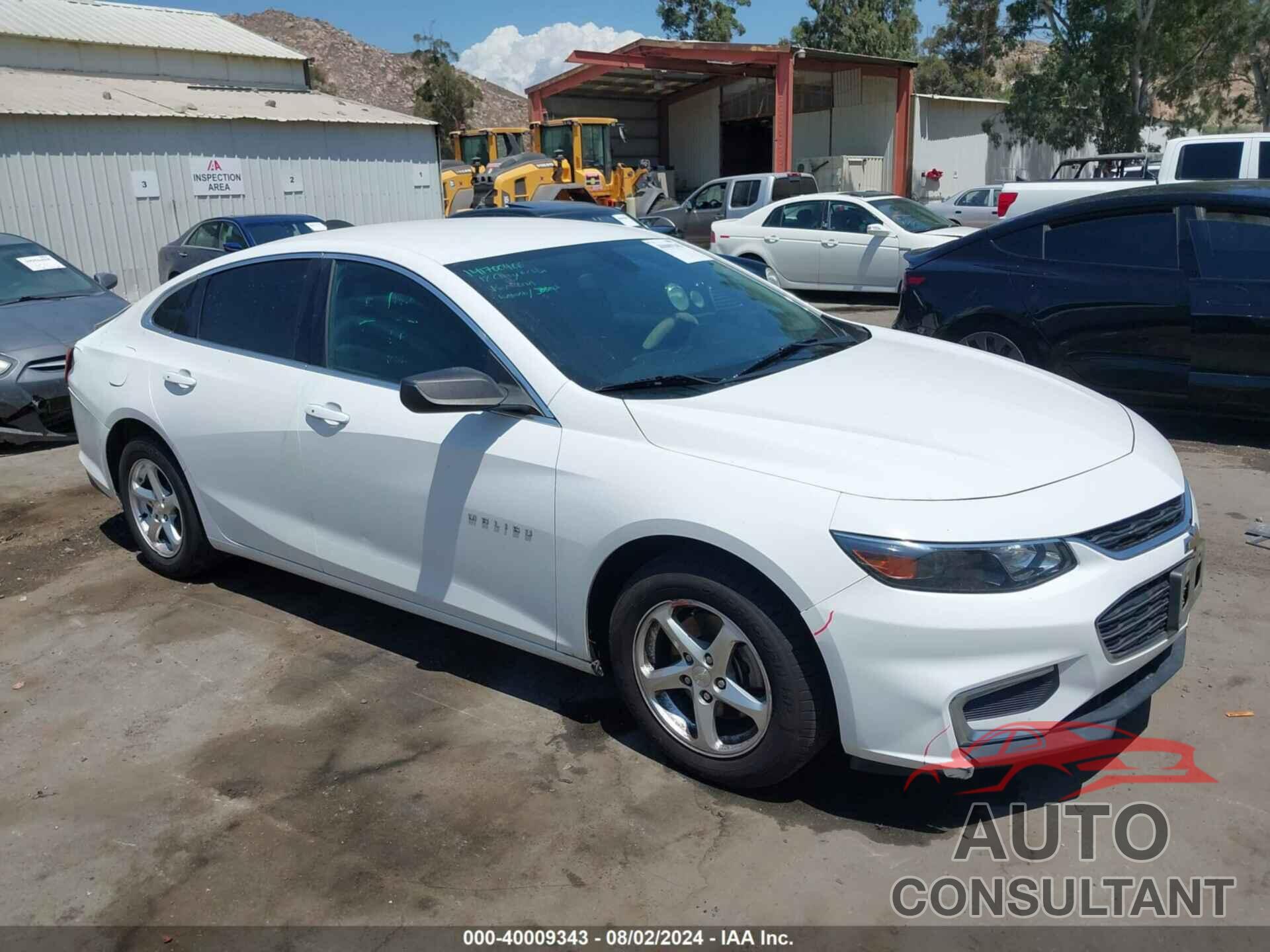 CHEVROLET MALIBU 2018 - 1G1ZB5ST7JF229031