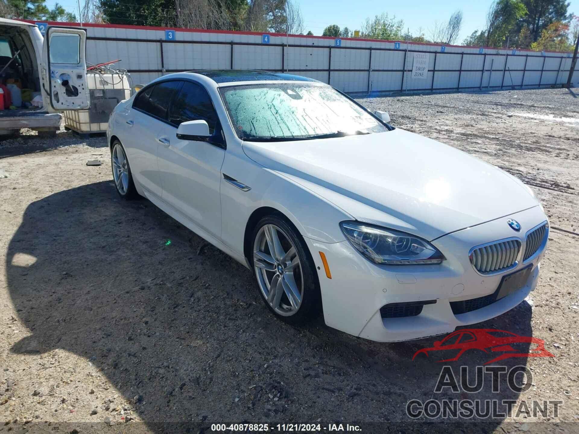 BMW 650I GRAN COUPE 2015 - WBA6B2C53FD799231