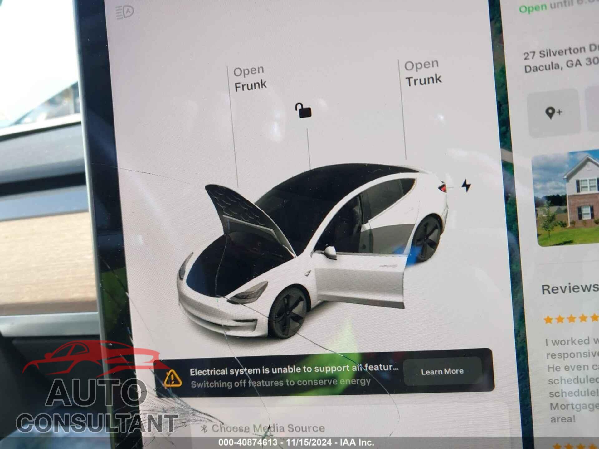 TESLA MODEL 3 2020 - 5YJ3E1EB5LF774930