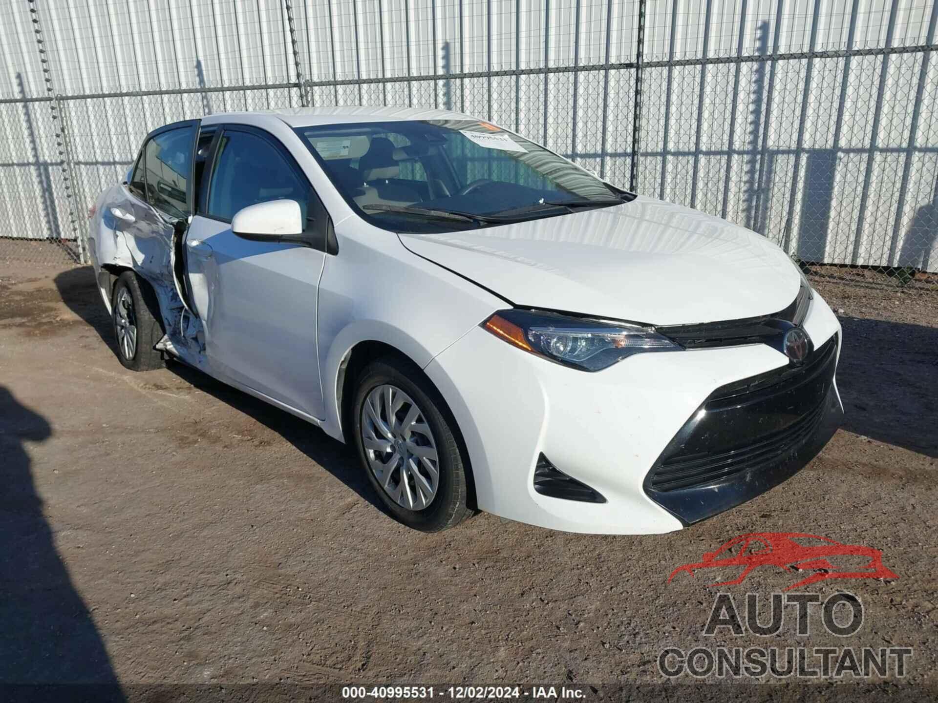 TOYOTA COROLLA 2018 - 5YFBURHE3JP797952