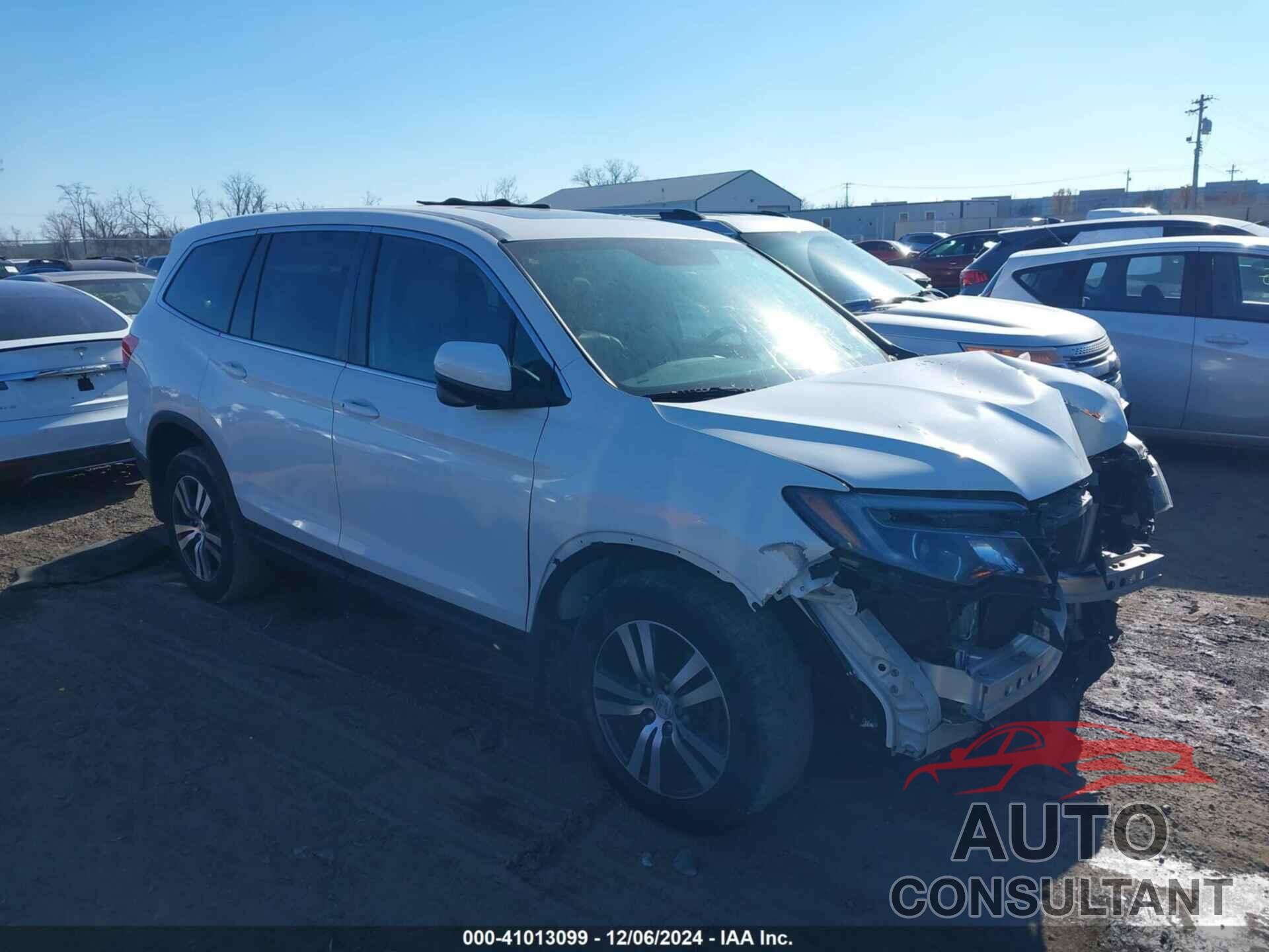 HONDA PILOT 2016 - 5FNYF6H88GB109235