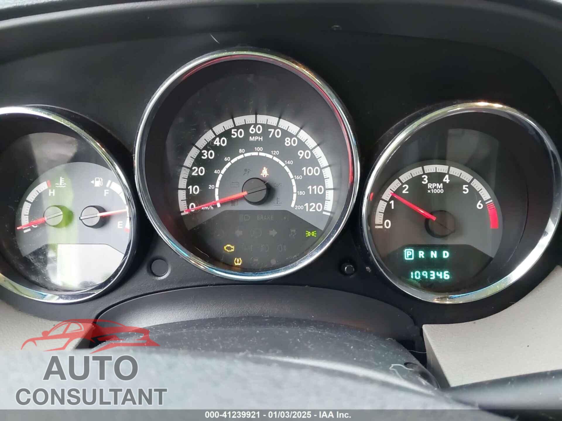 DODGE CALIBER 2012 - 1C3CDWDA1CD535833