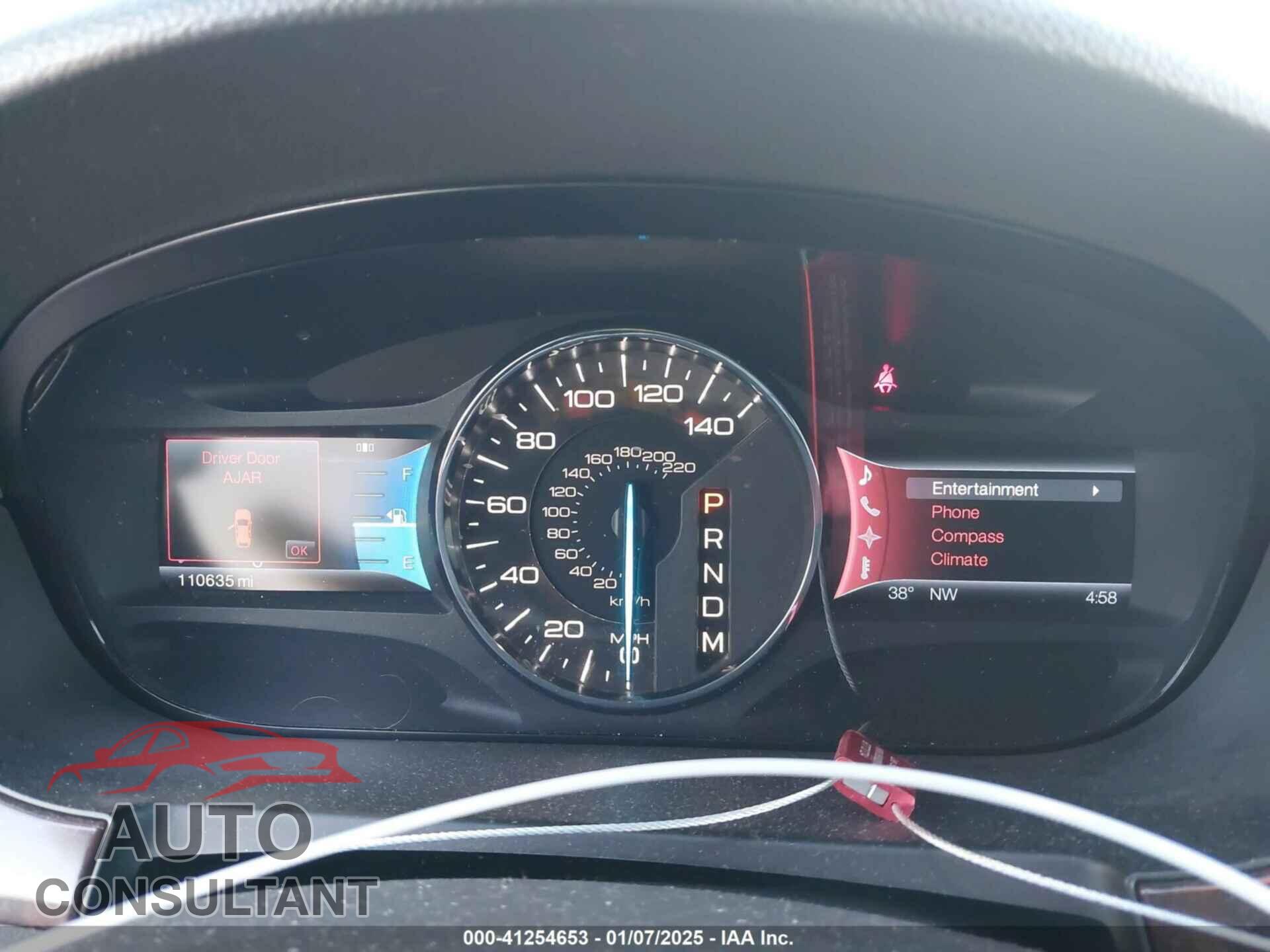 FORD EDGE 2011 - 2FMDK3KC8BBA17386