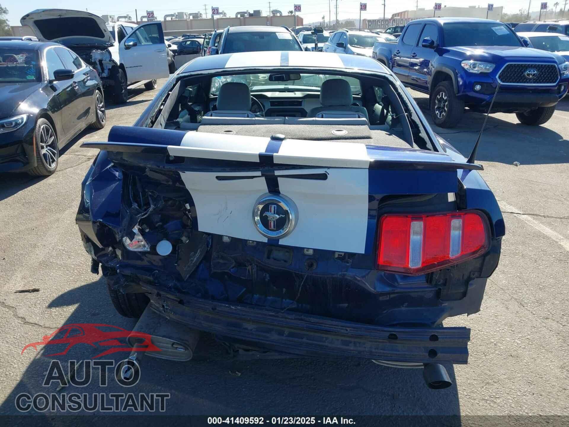 FORD MUSTANG 2012 - 1ZVBP8AM0C5222577