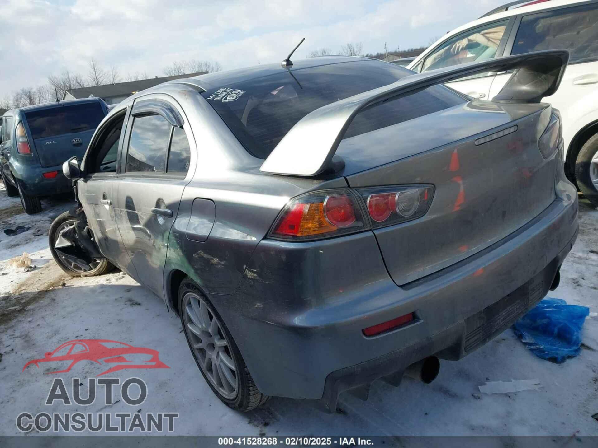 MITSUBISHI LANCER EVOLUTION 2012 - JA32W8FV4CU008834