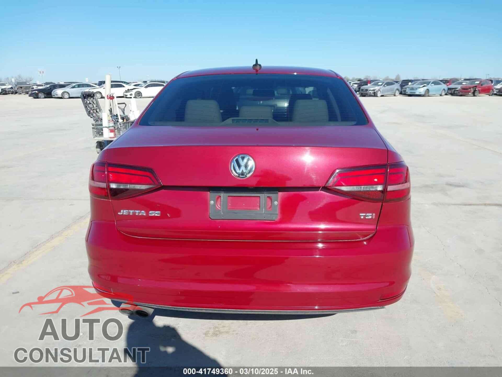 VOLKSWAGEN JETTA 2017 - 3VWDB7AJ6HM410044