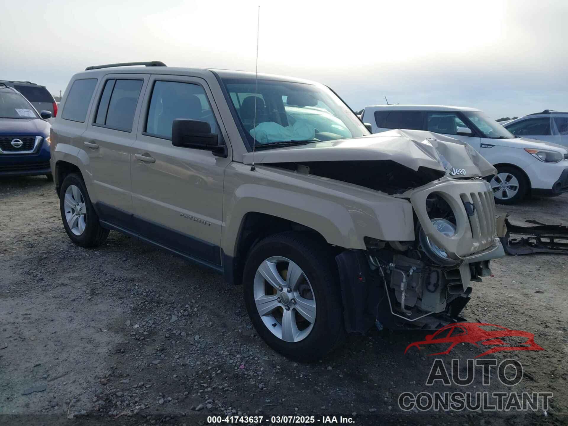 JEEP PATRIOT 2017 - 1C4NJPBB3HD186308
