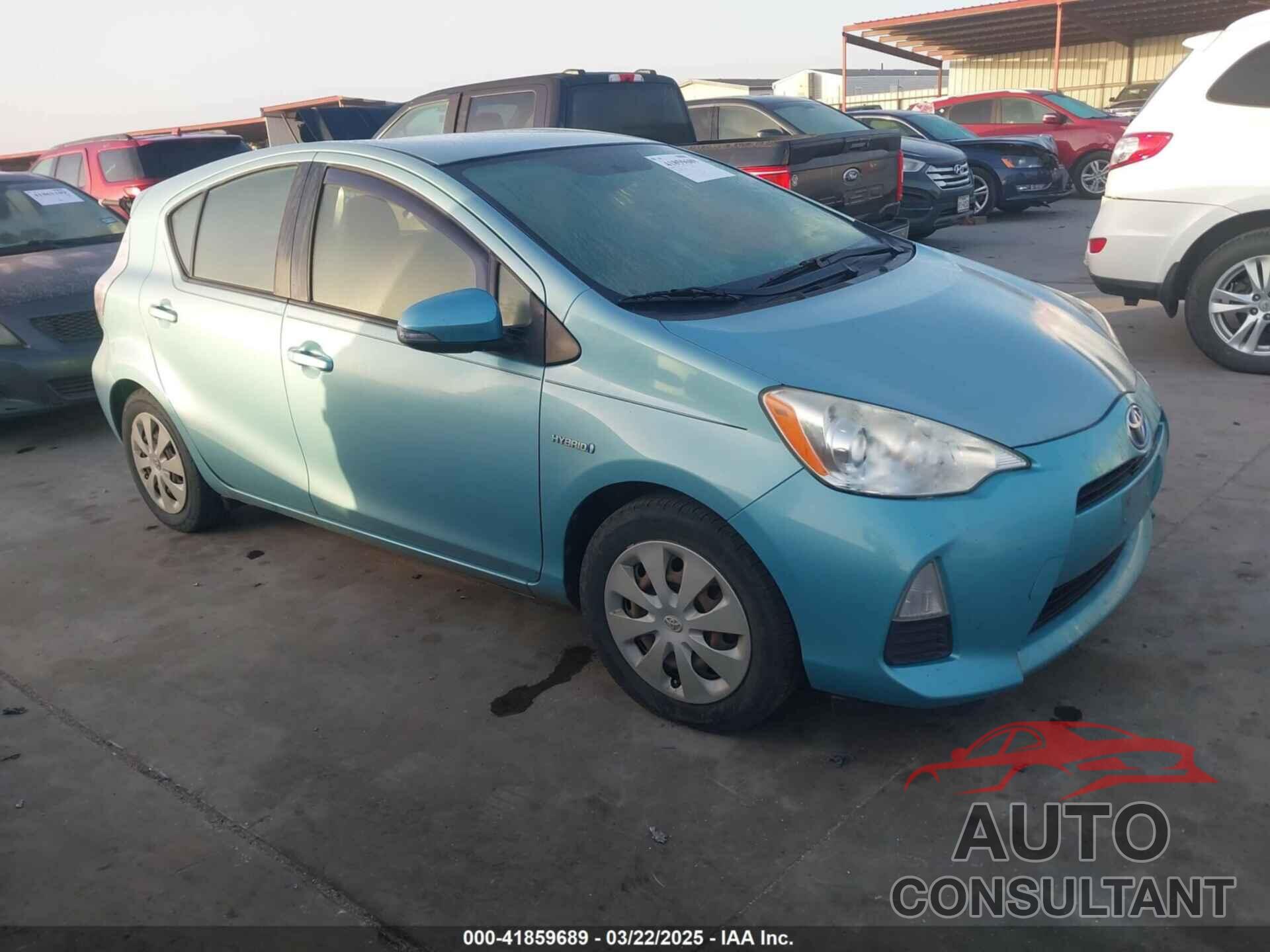 TOYOTA PRIUS C 2014 - JTDKDTB39E1063248