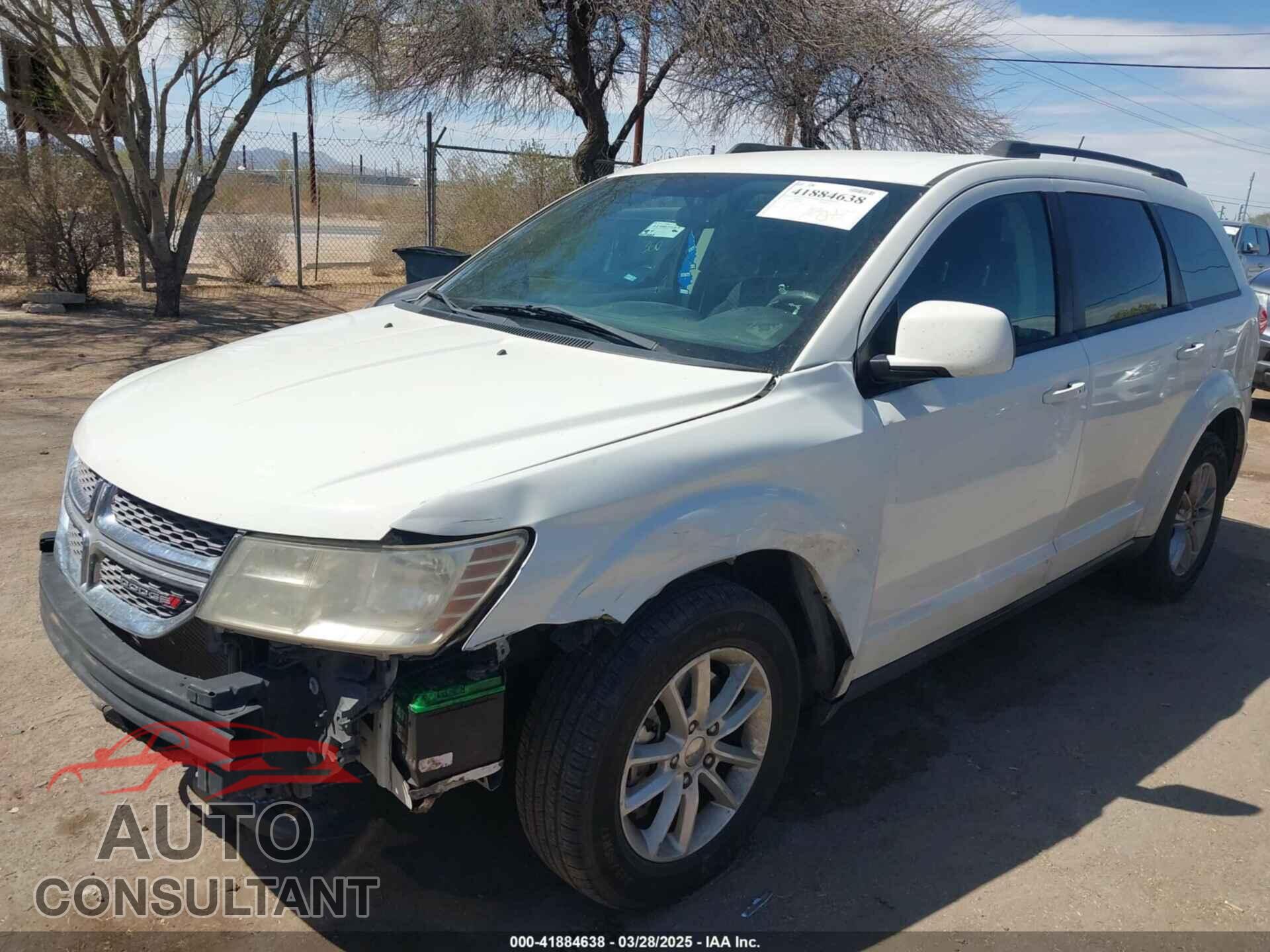 DODGE JOURNEY 2015 - 3C4PDCBG5FT644488