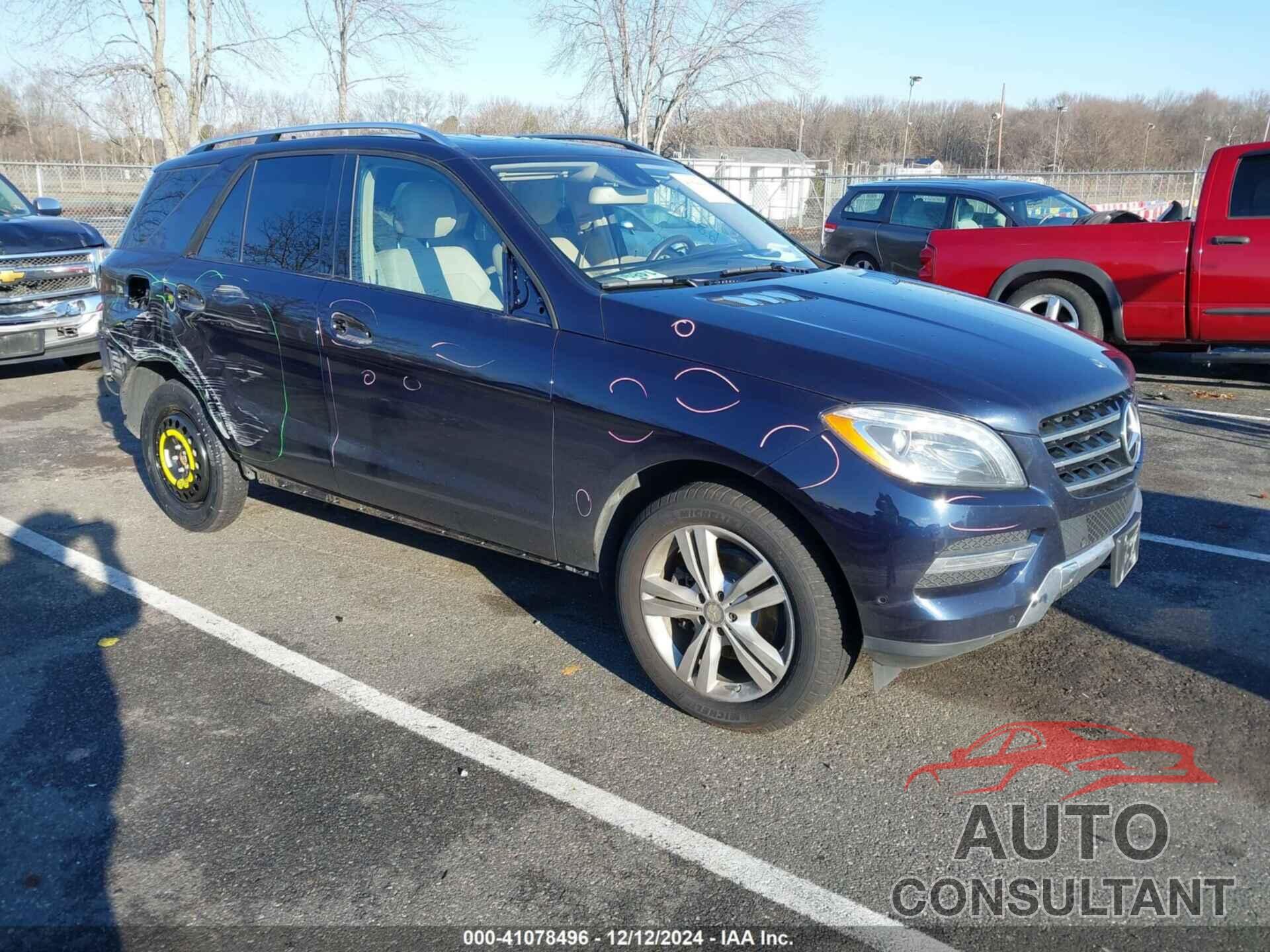 MERCEDES-BENZ ML 350 2015 - 4JGDA5HB8FA479056