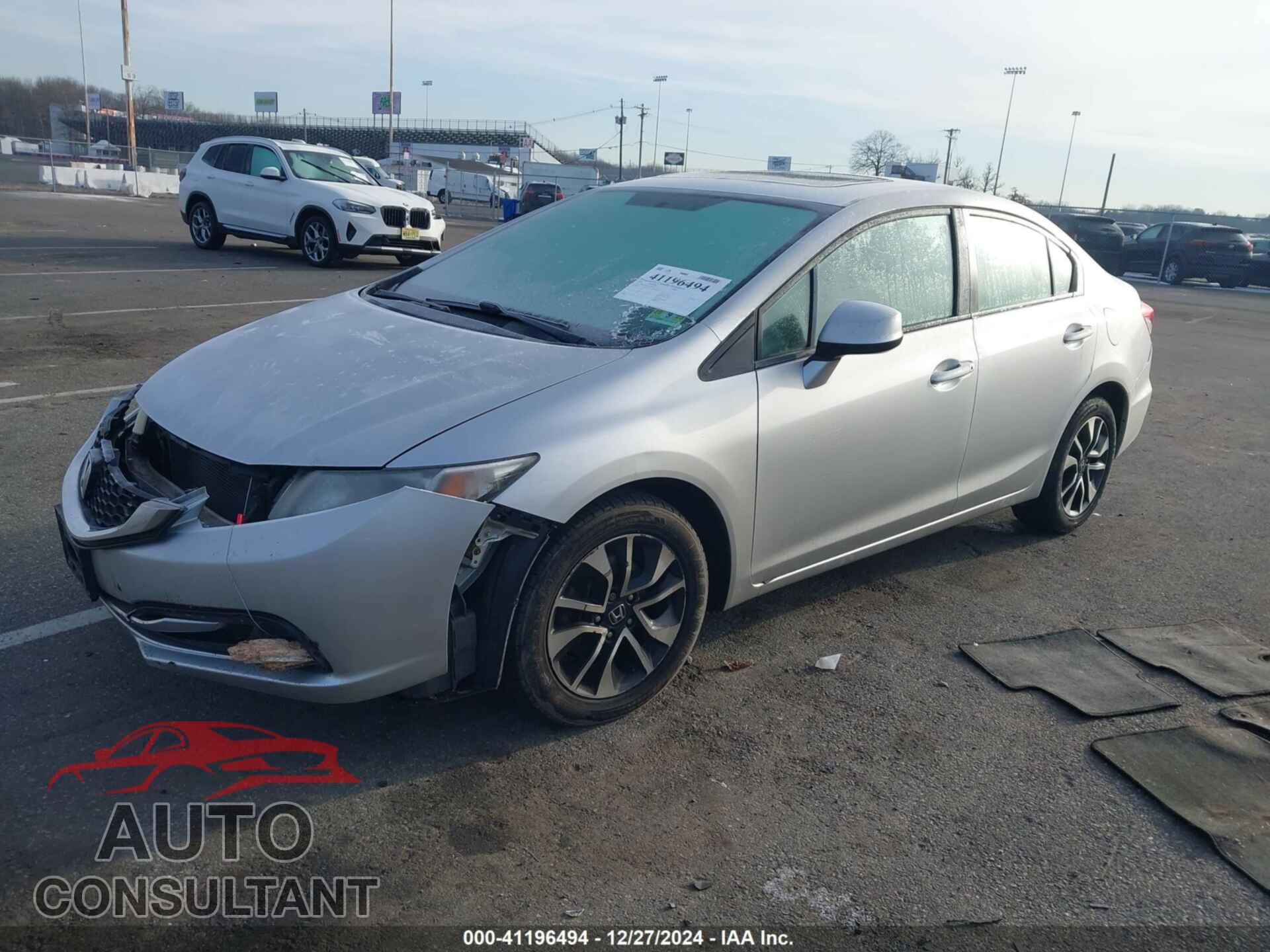 HONDA CIVIC 2013 - 19XFB2F82DE287562