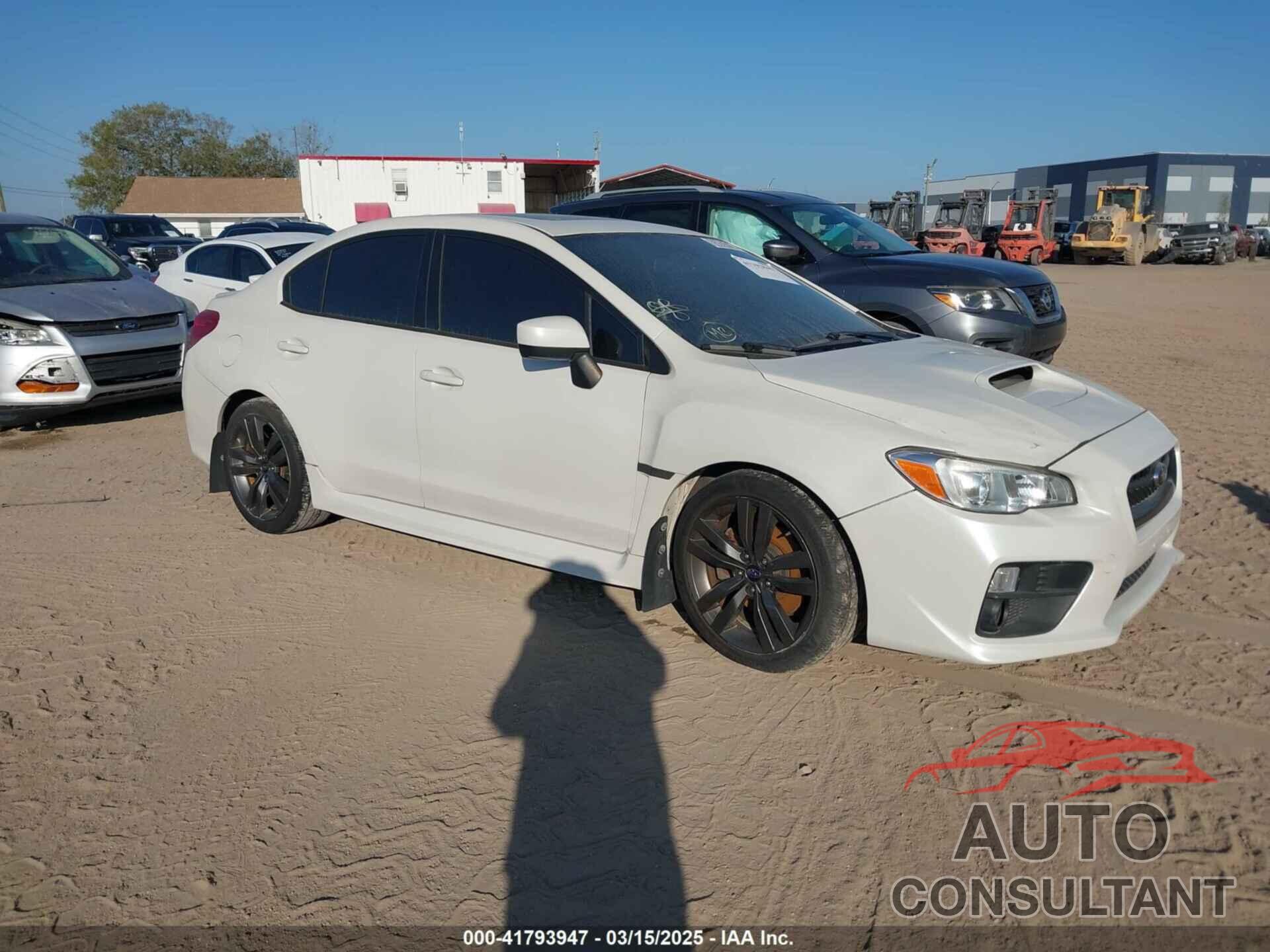 SUBARU WRX 2016 - JF1VA1E61G9810741