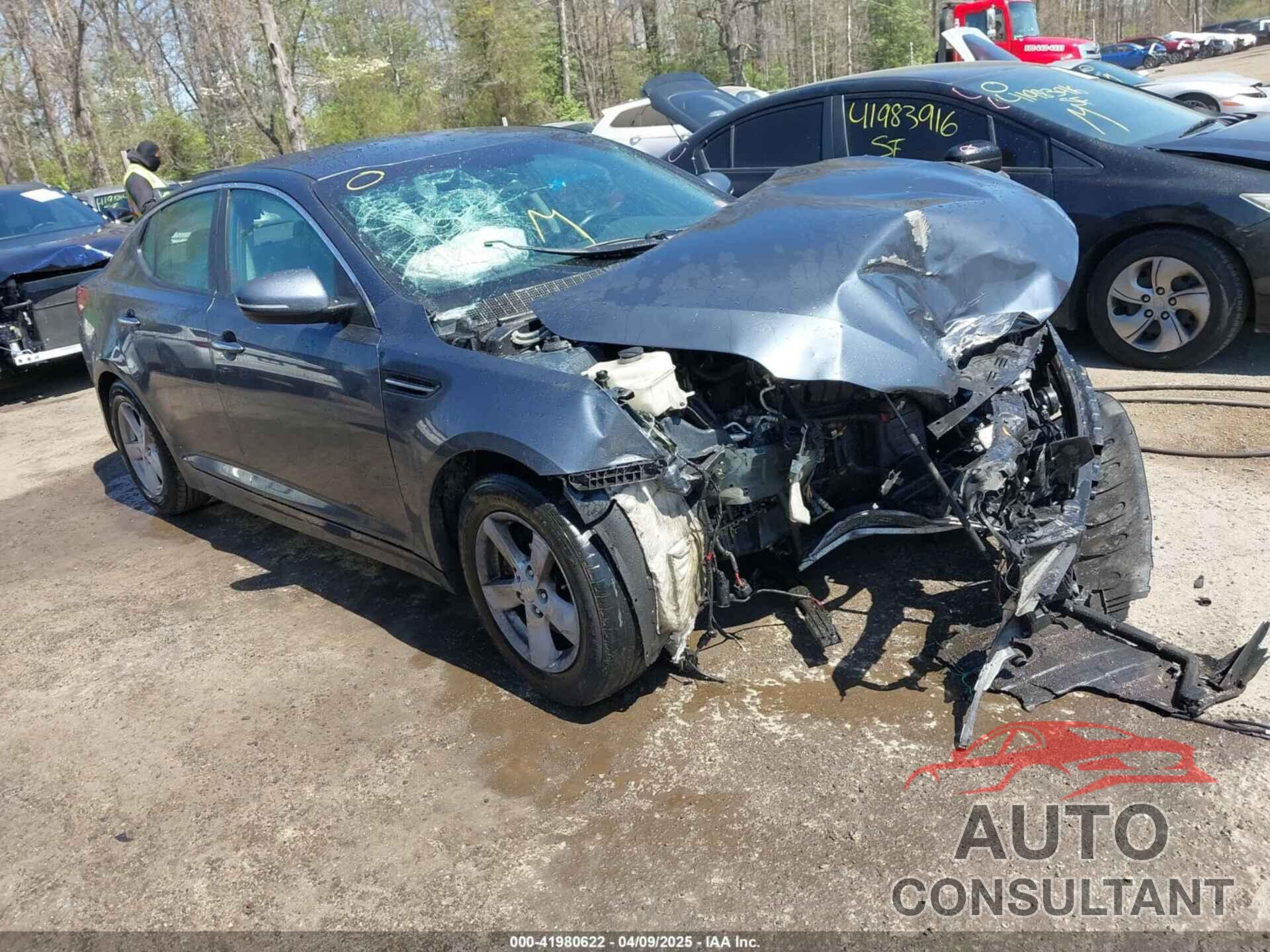 KIA OPTIMA 2015 - KNAGM4A74F5569738