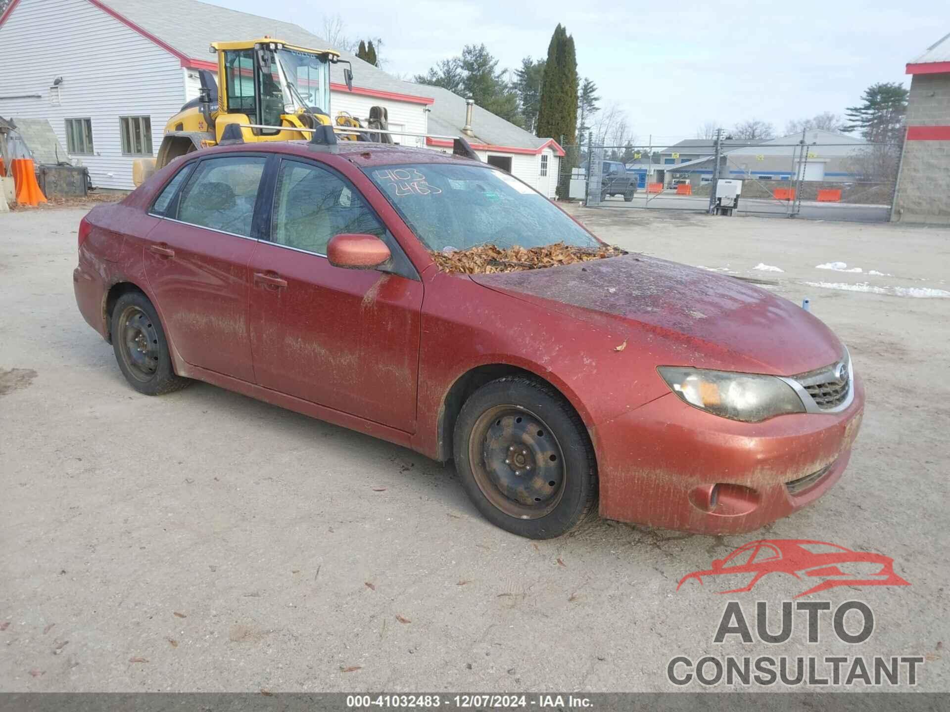 SUBARU IMPREZA 2009 - JF1GE61629H516712