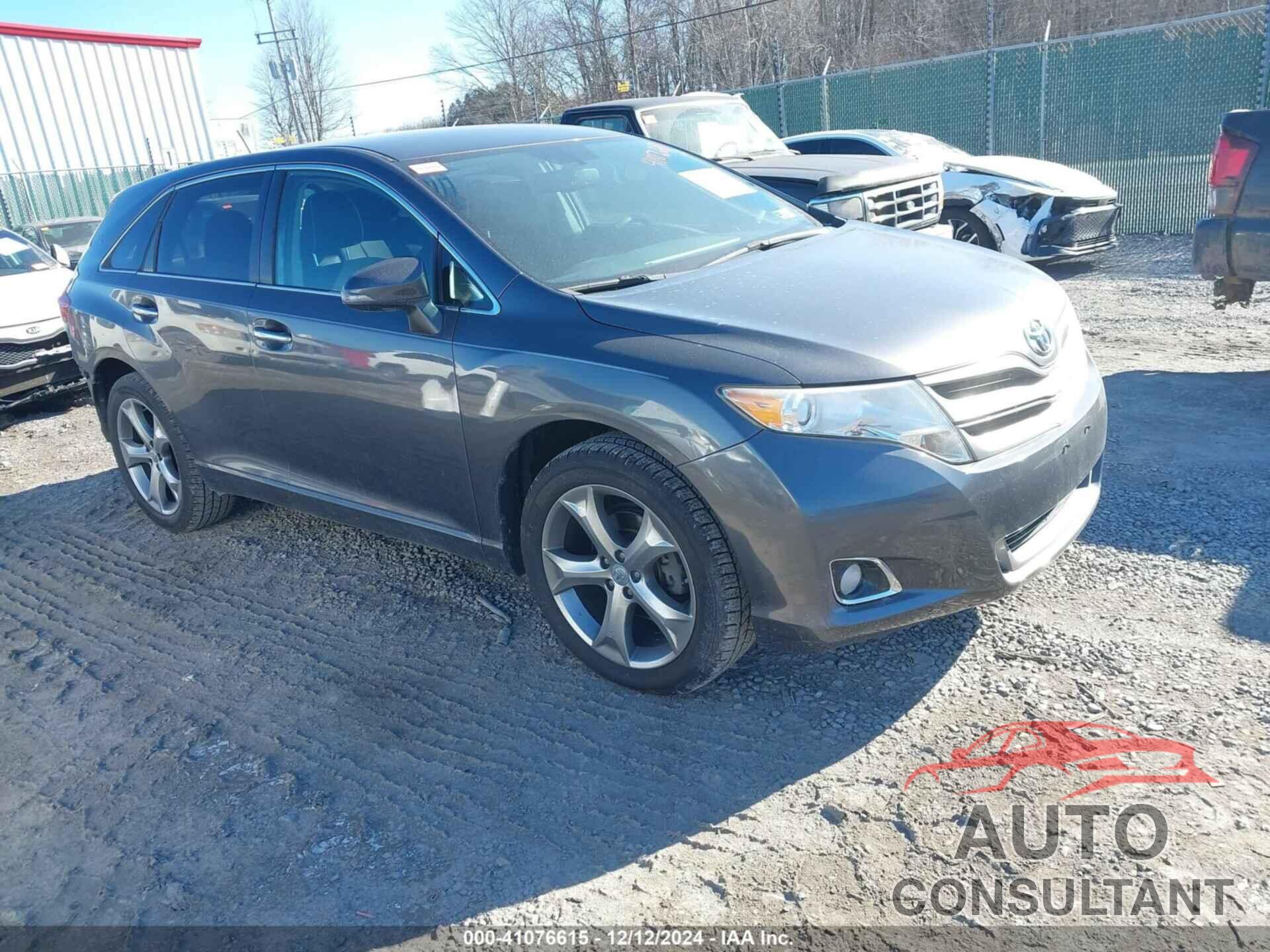 TOYOTA VENZA 2014 - 4T3ZK3BBXEU064177