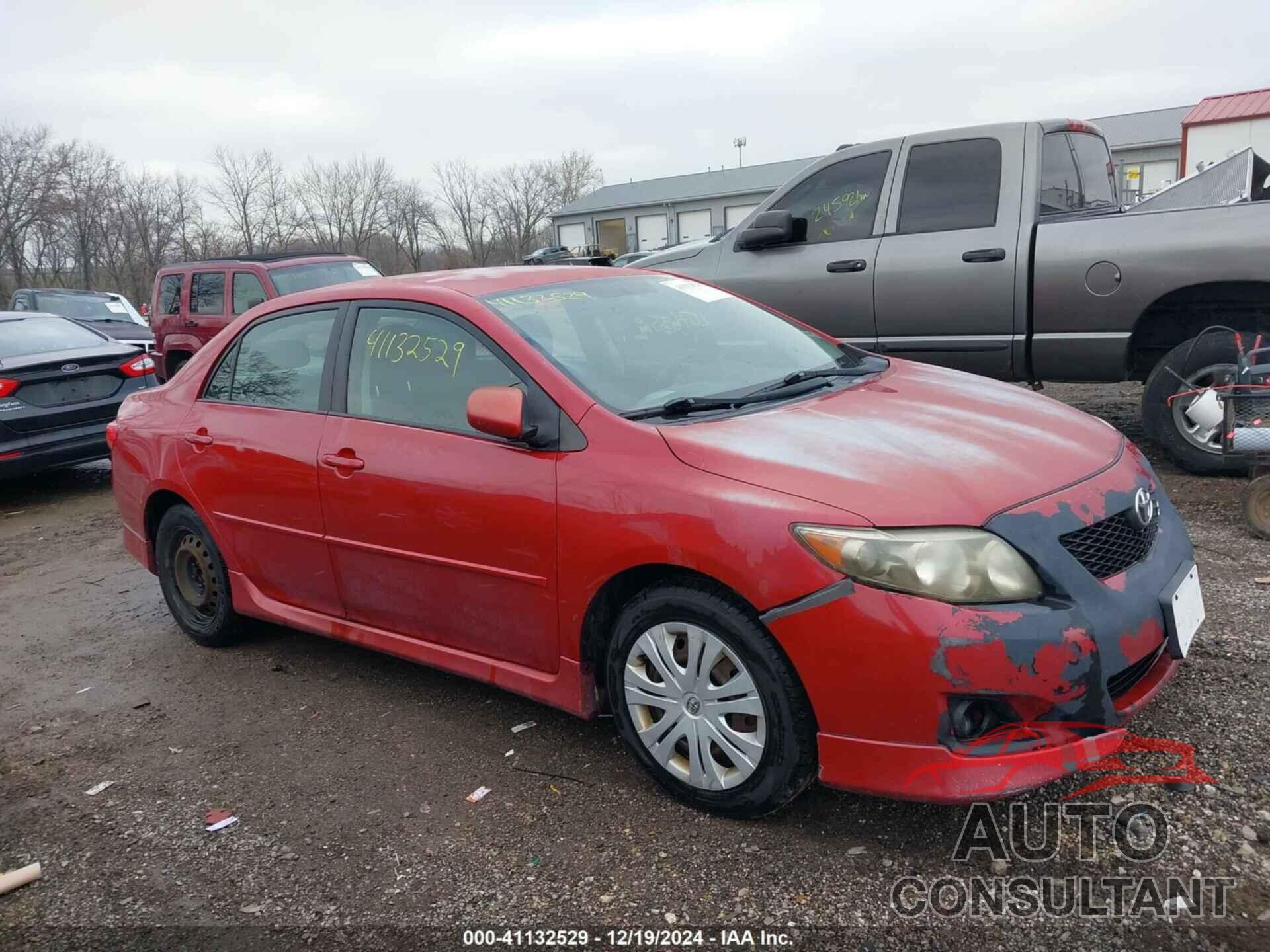 TOYOTA COROLLA 2009 - 1NXBU40EX9Z029300