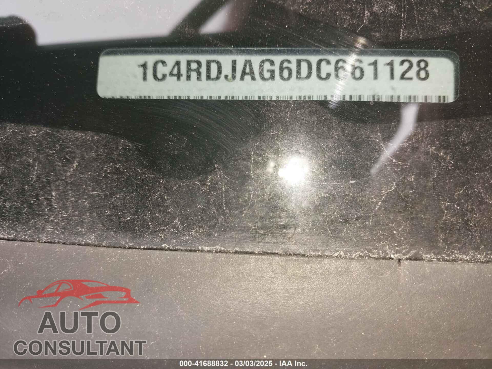 DODGE DURANGO 2013 - 1C4RDJAG6DC661128
