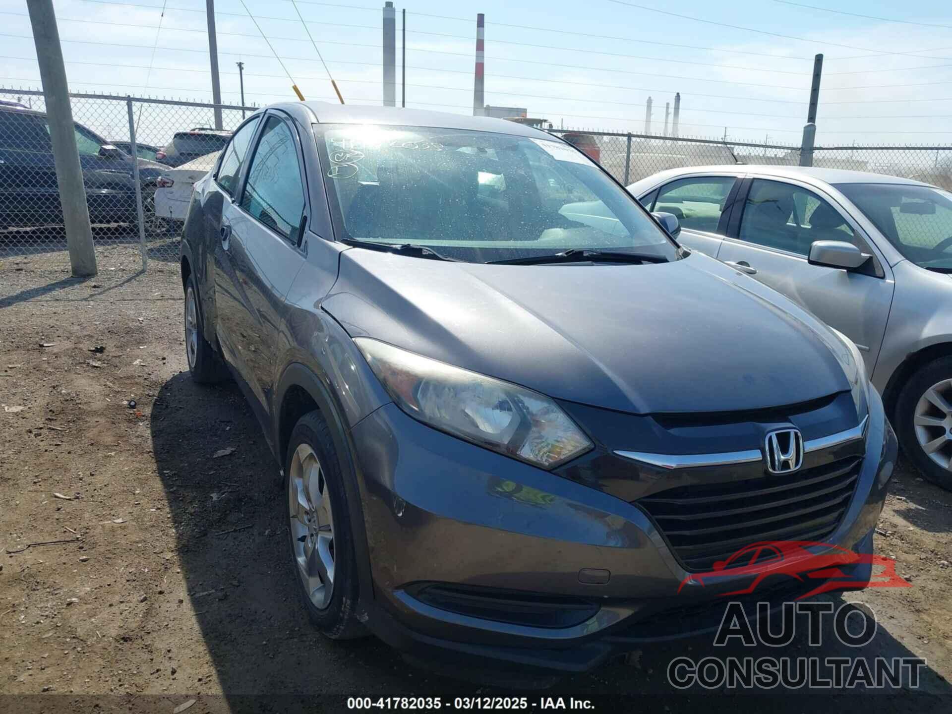 HONDA HR-V 2018 - 3CZRU6H39JG718683