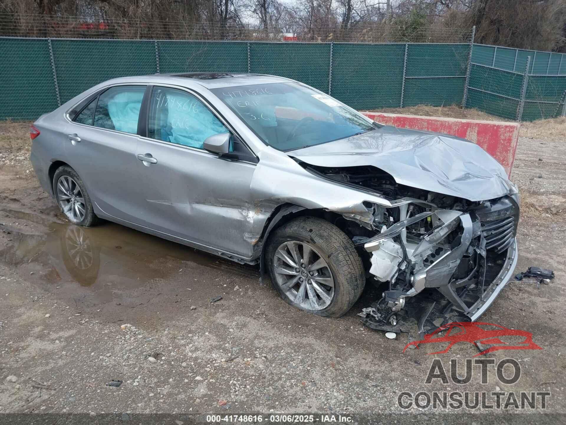 TOYOTA CAMRY 2016 - 4T1BF1FK3GU530001