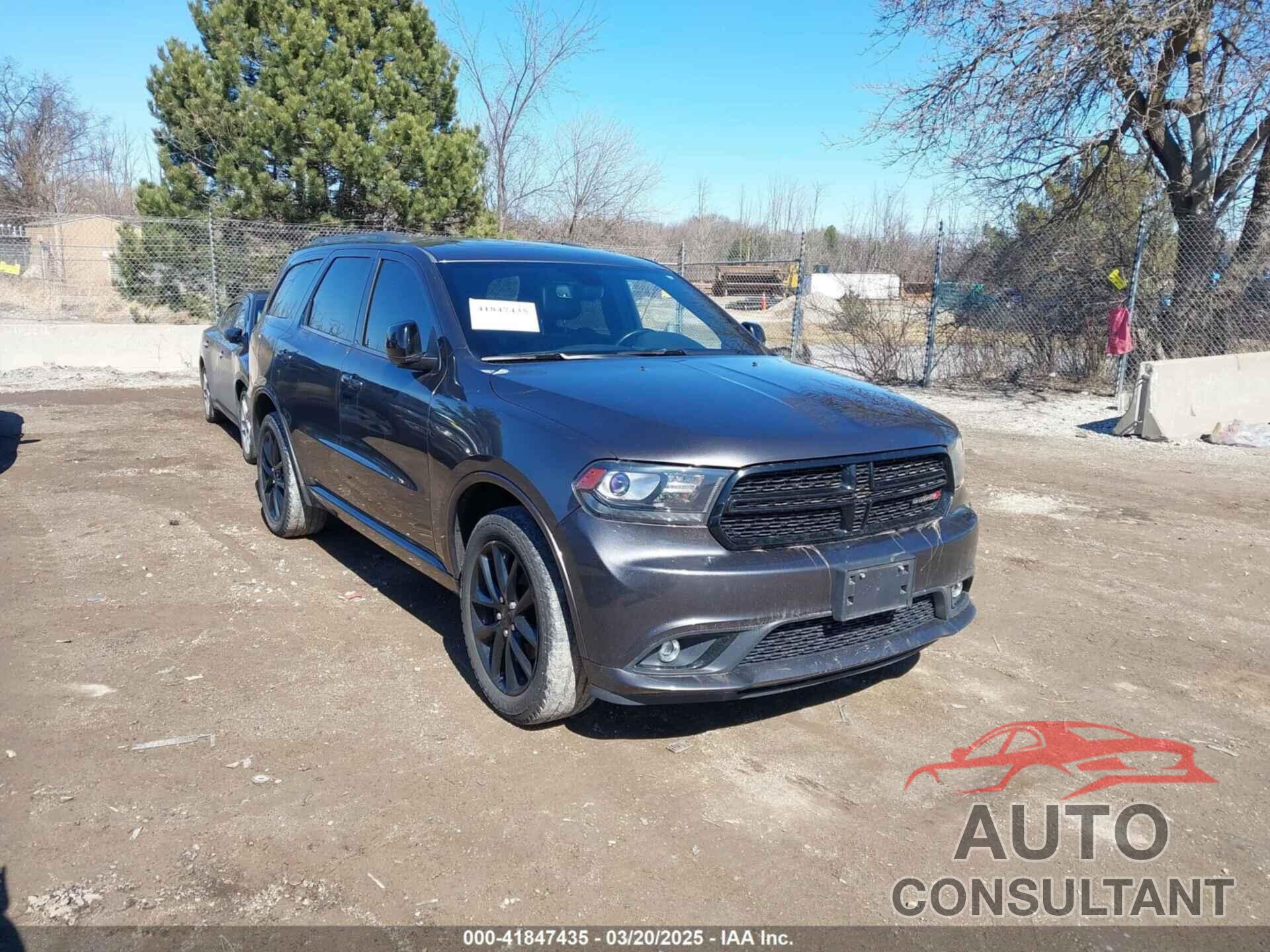 DODGE DURANGO 2018 - 1C4RDJDG9JC393473