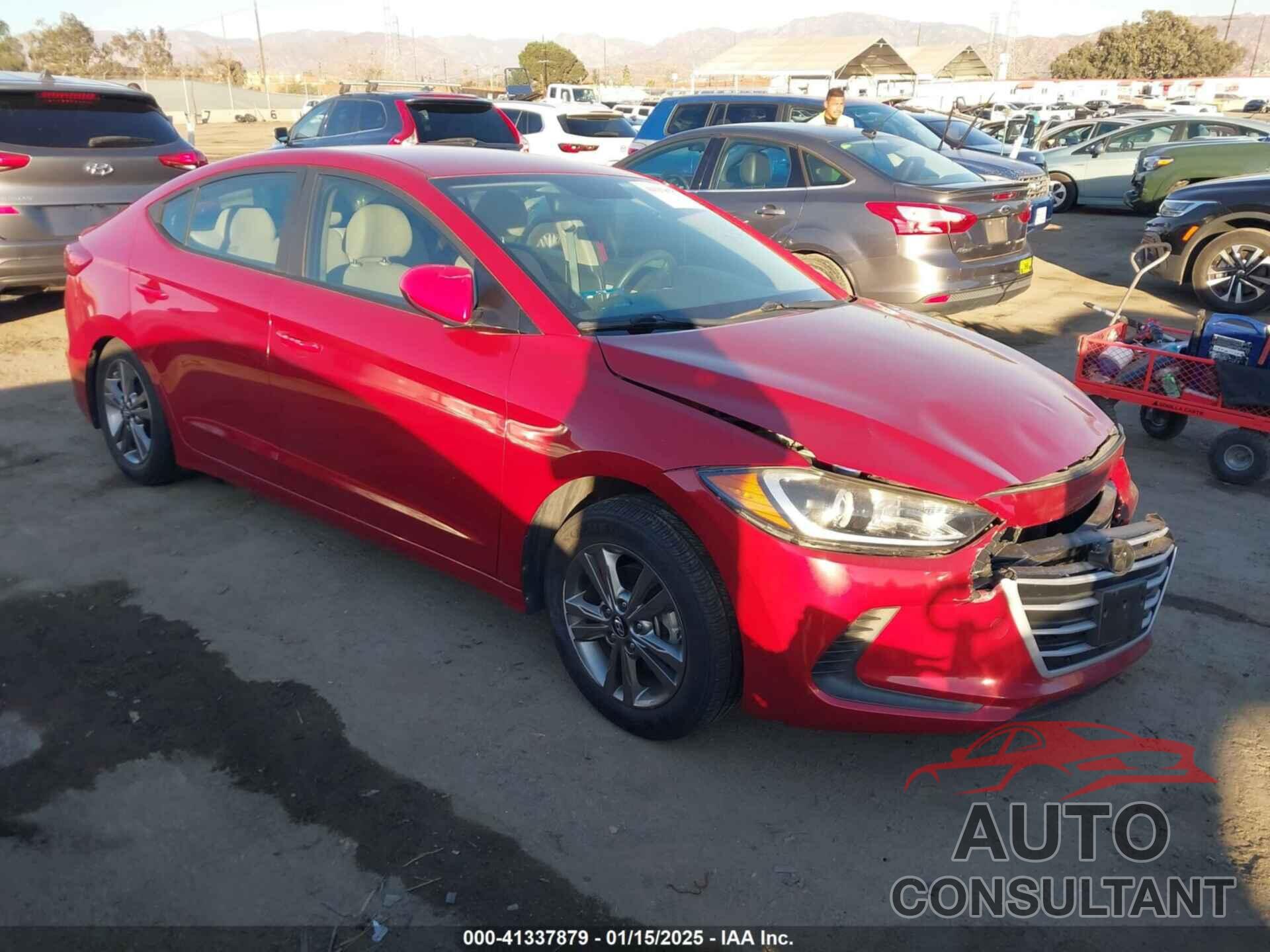 HYUNDAI ELANTRA 2017 - KMHD84LF0HU192263