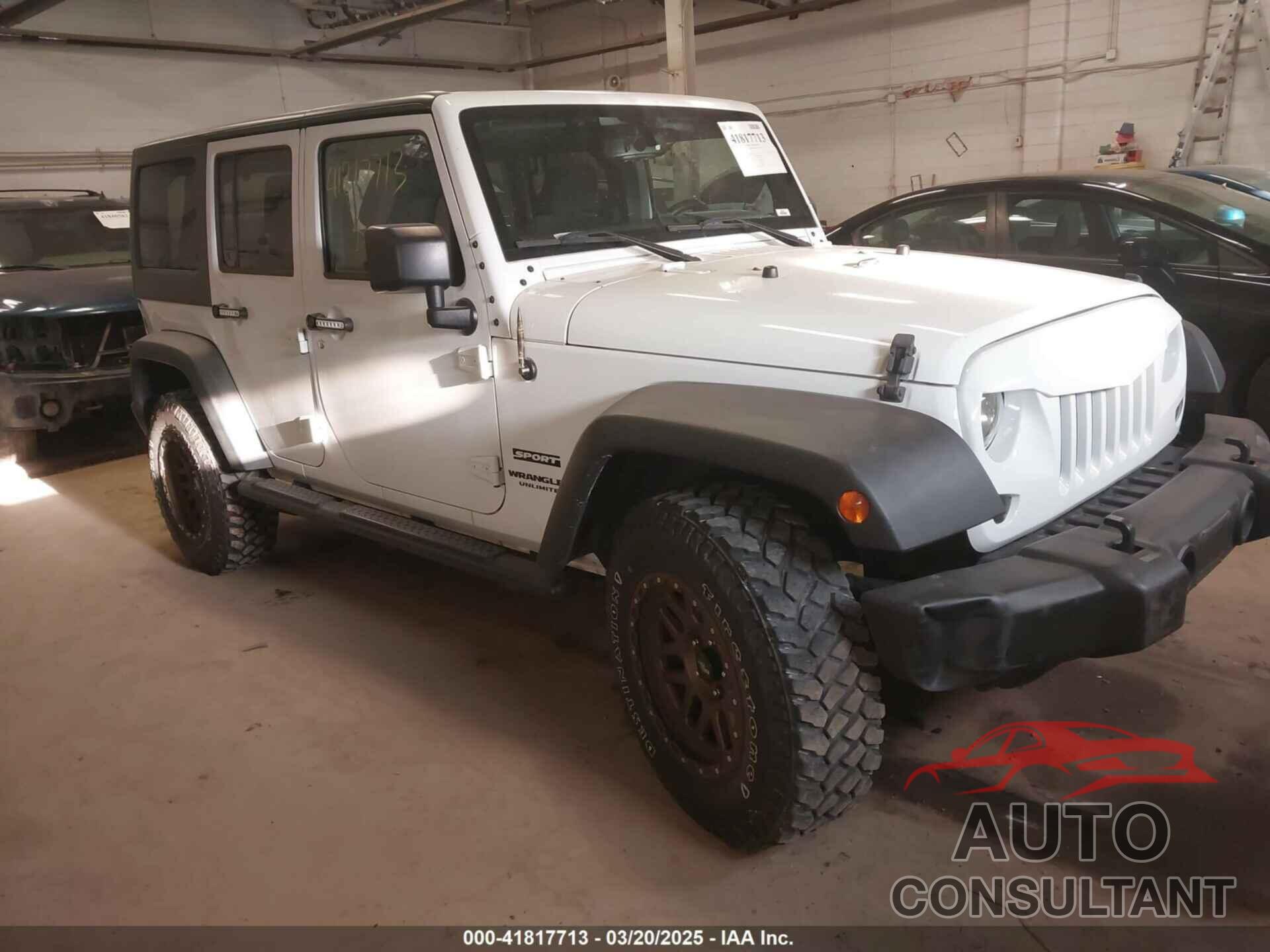JEEP WRANGLER UNLIMITED 2017 - 1C4BJWDG3HL597509