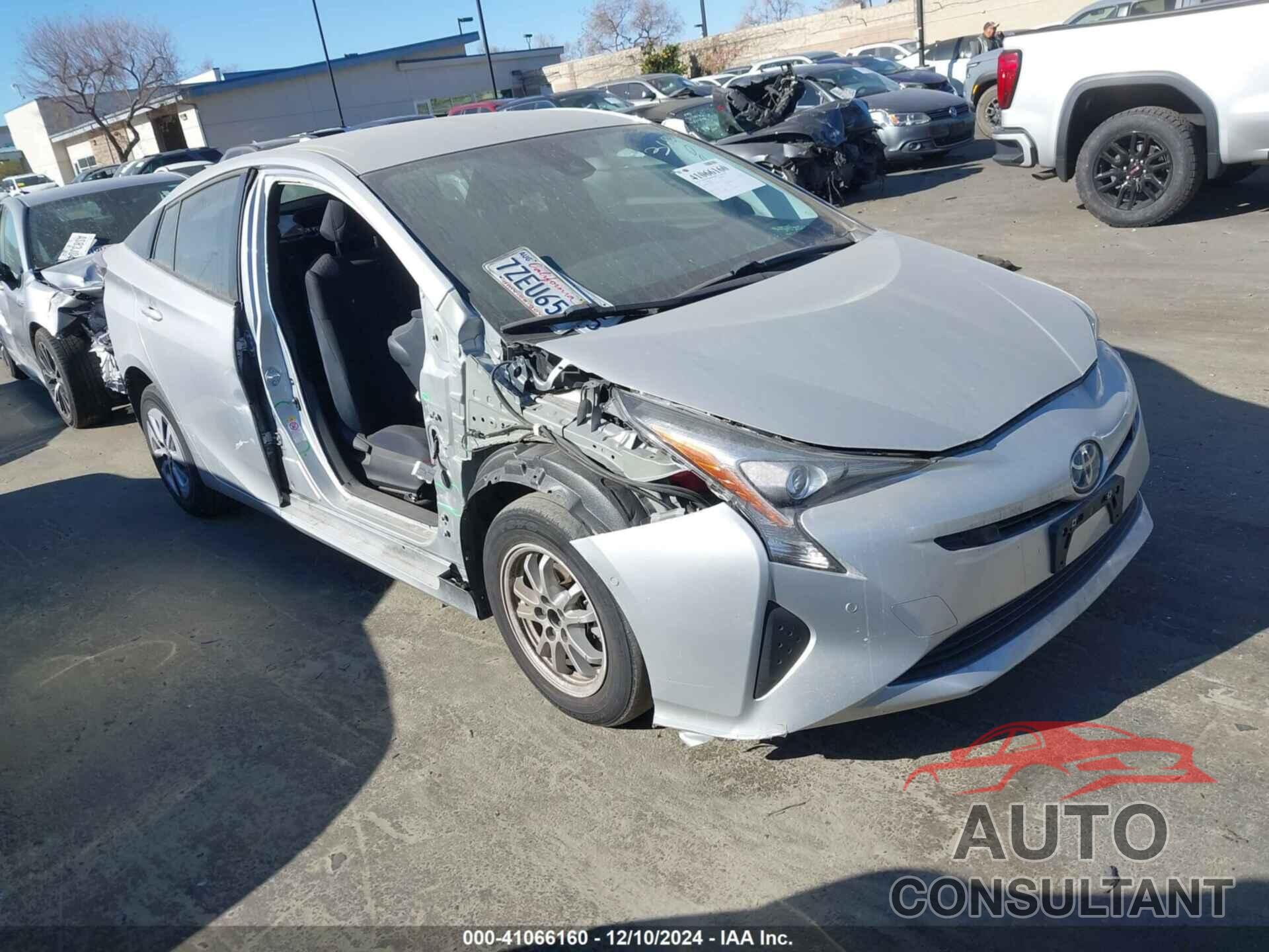 TOYOTA PRIUS 2017 - JTDKBRFU2H3048546