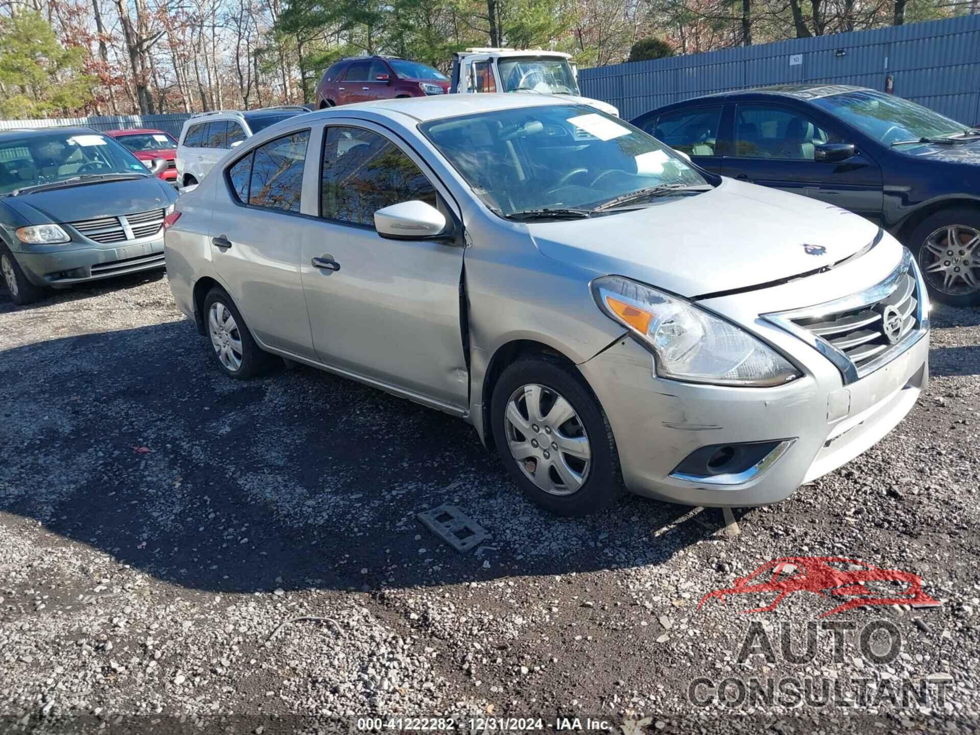 NISSAN VERSA 2016 - 3N1CN7AP1GL821899