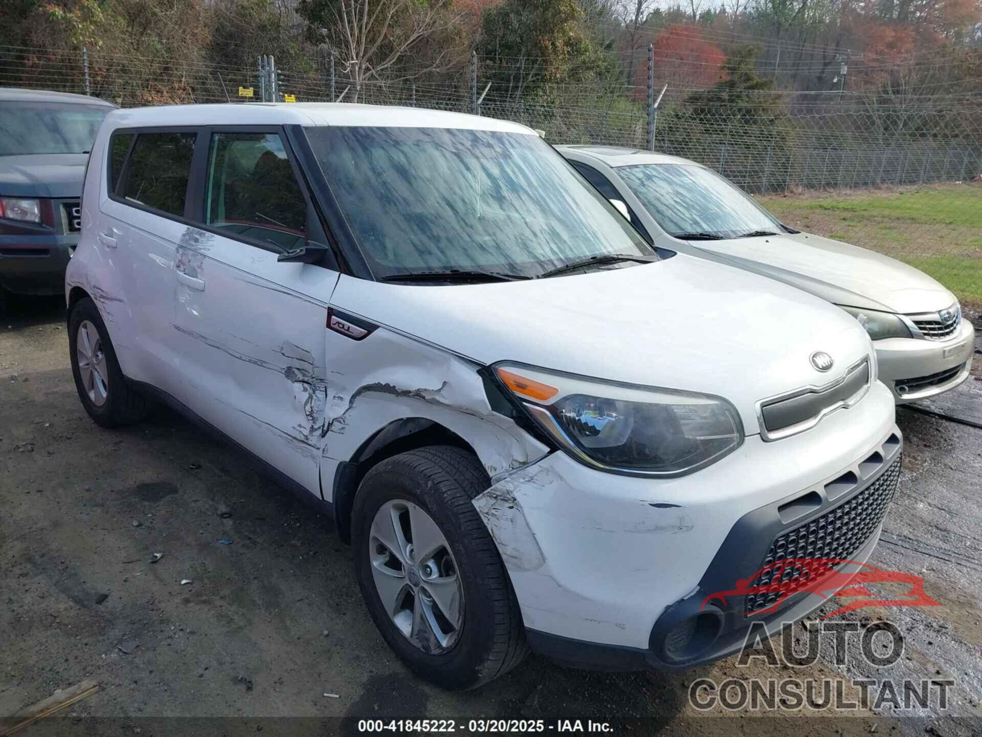KIA SOUL 2016 - KNDJN2A25G7338139
