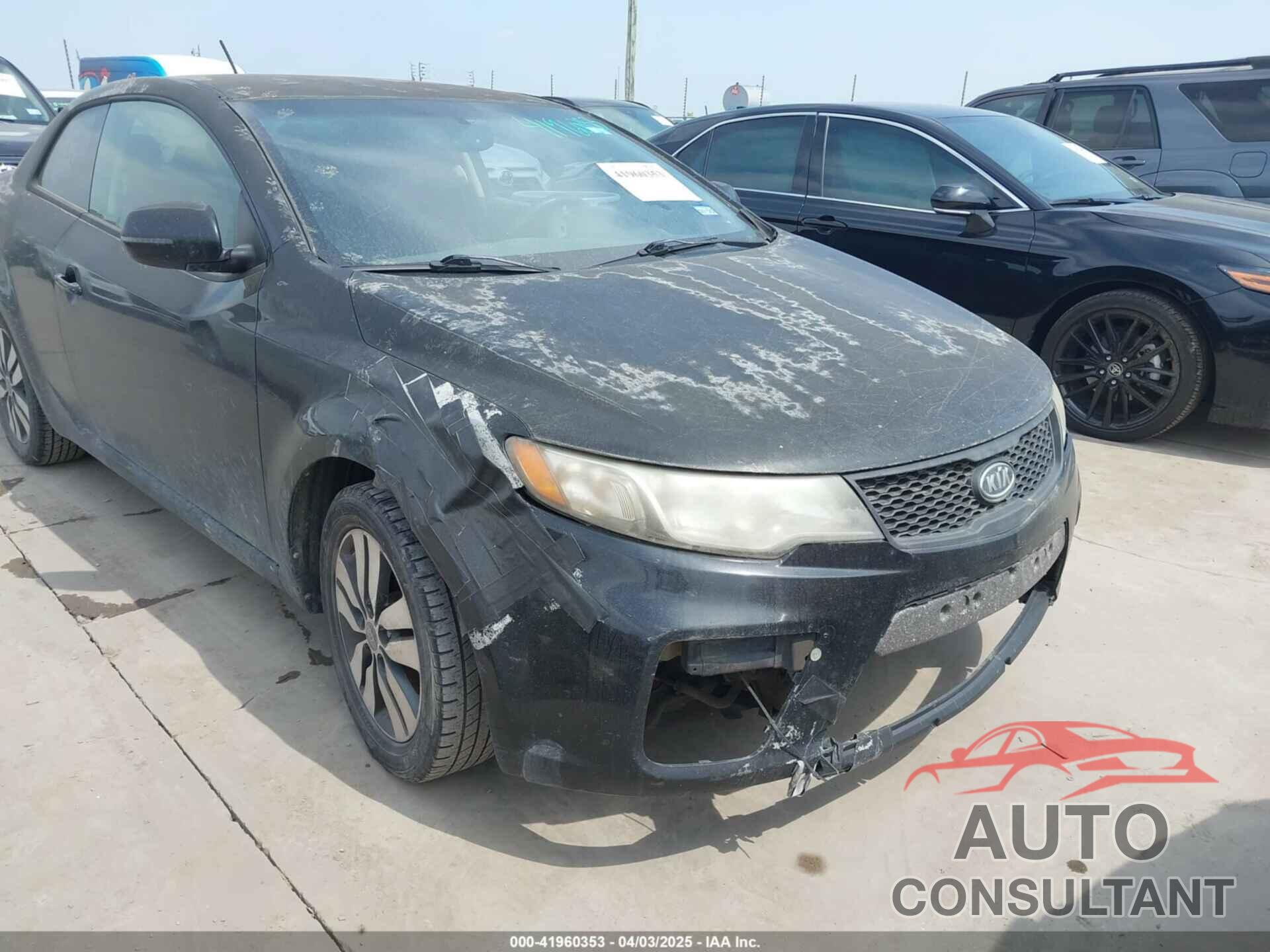 KIA FORTE KOUP 2013 - KNAFU6A20D5662863