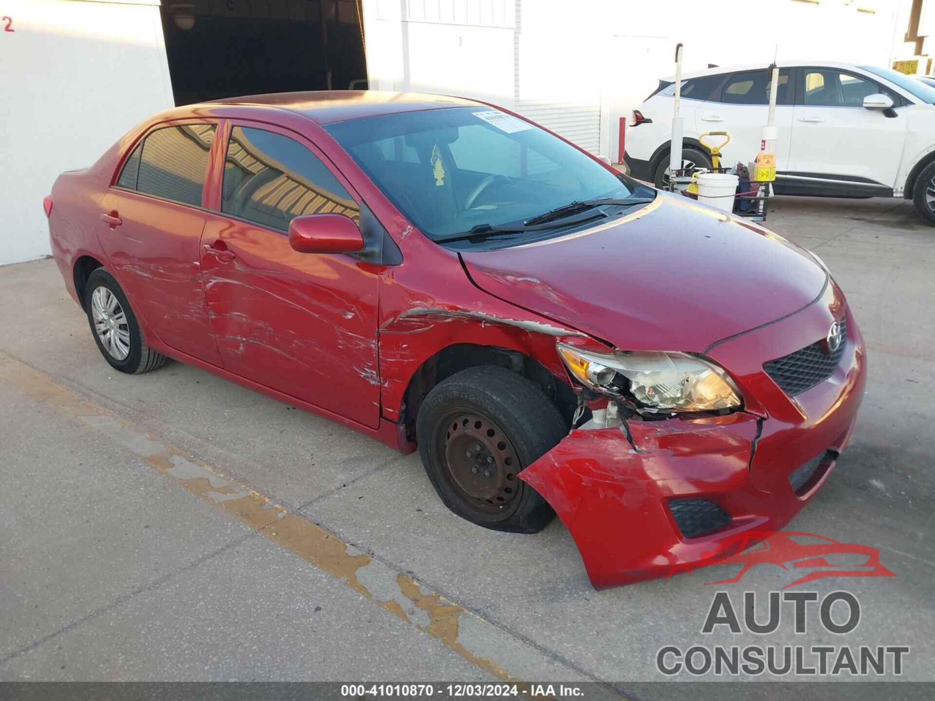 TOYOTA COROLLA 2009 - 2T1BU40E79C147094