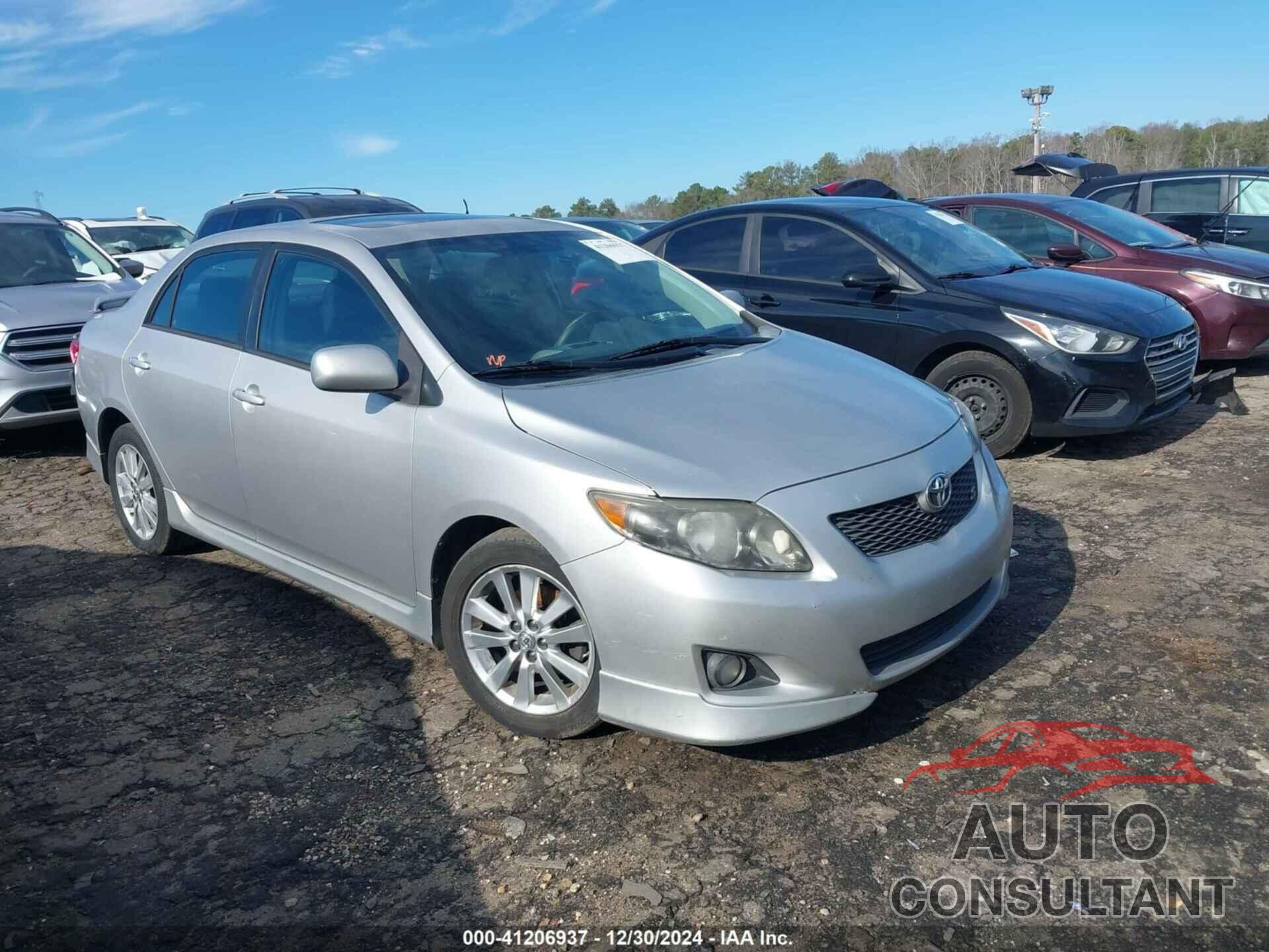 TOYOTA COROLLA 2010 - 1NXBU4EE0AZ301527